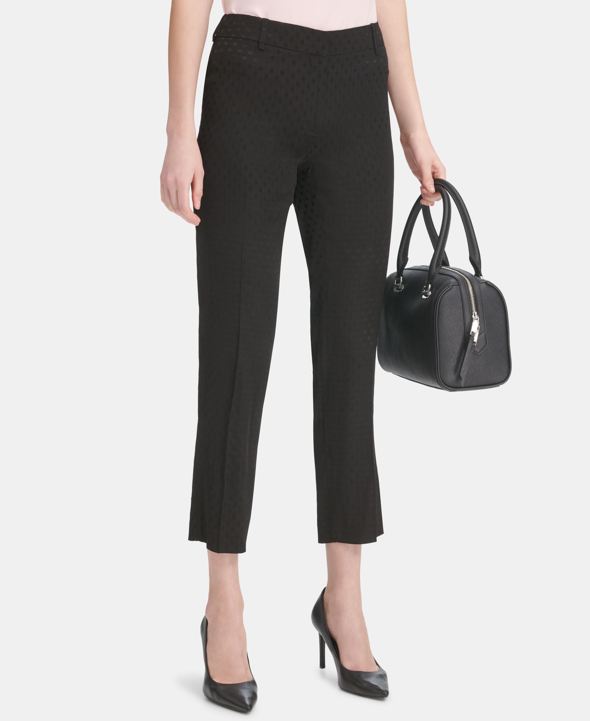 Calvin Klein Dot Embossed Ankle Pants