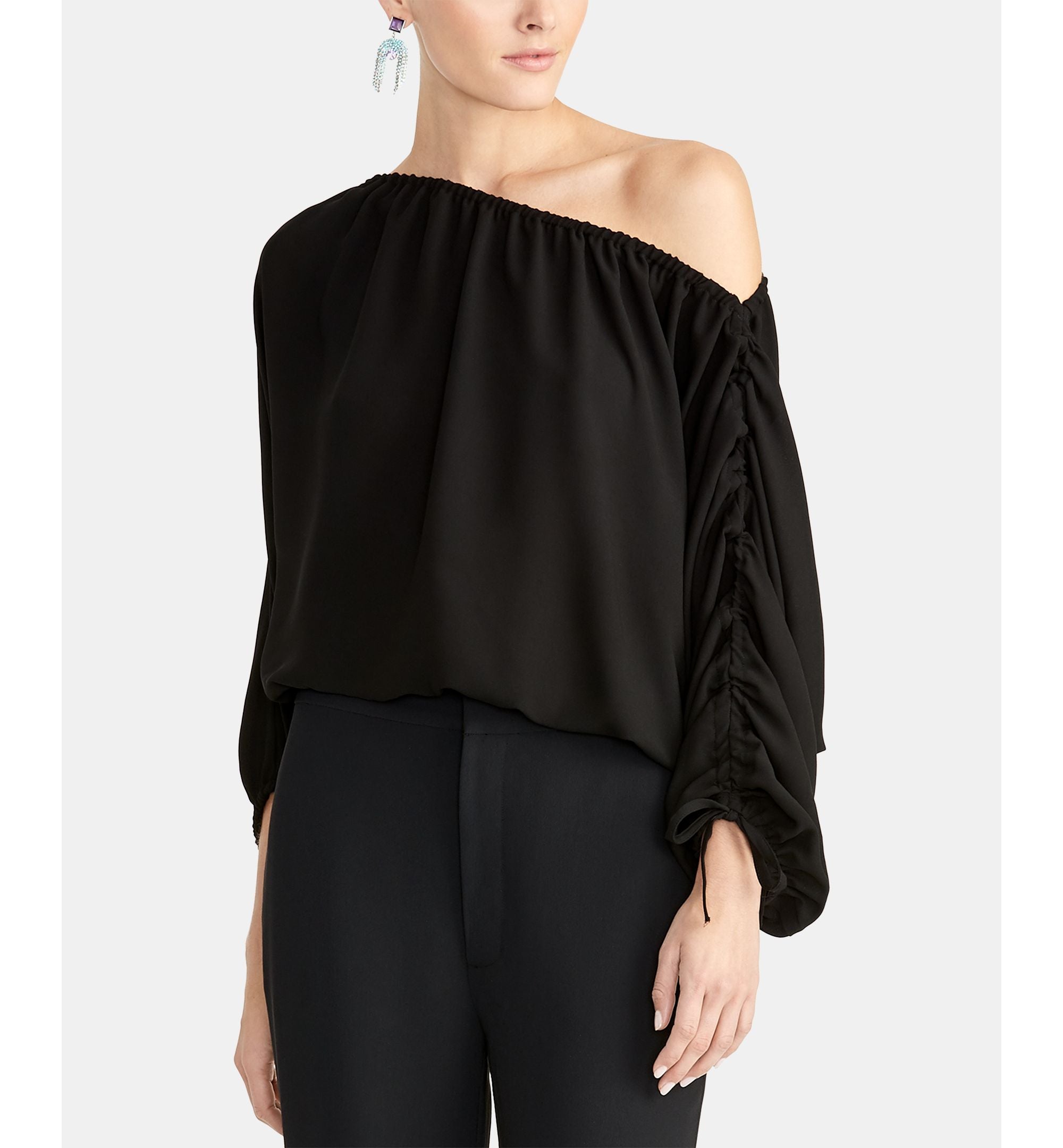 Rachel Rachel Roy Cinched One Shoulder Top
