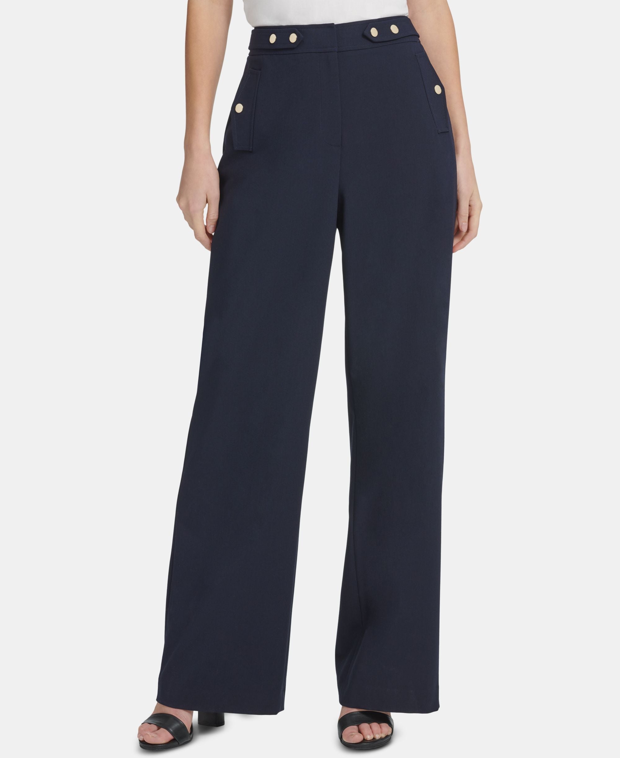 DKNY High Rise Sailor Pants