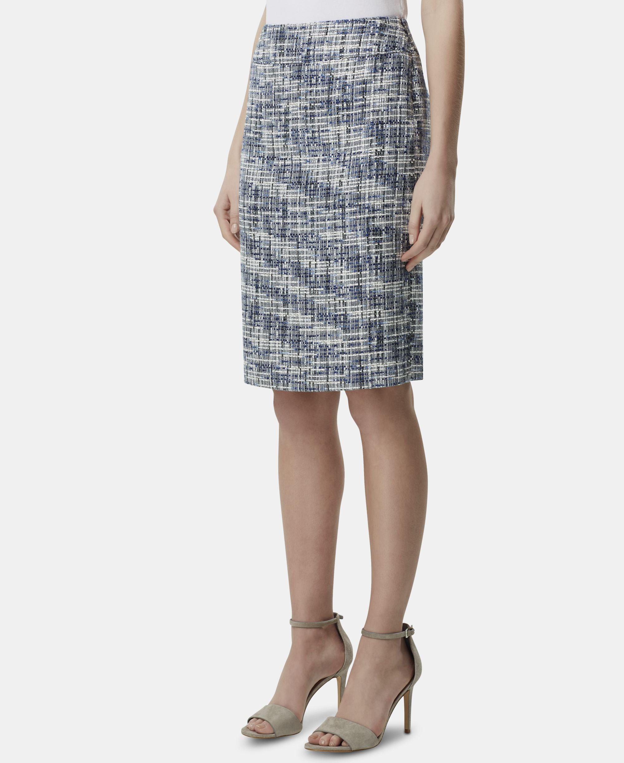 Tahari Asl Boucle Skirt