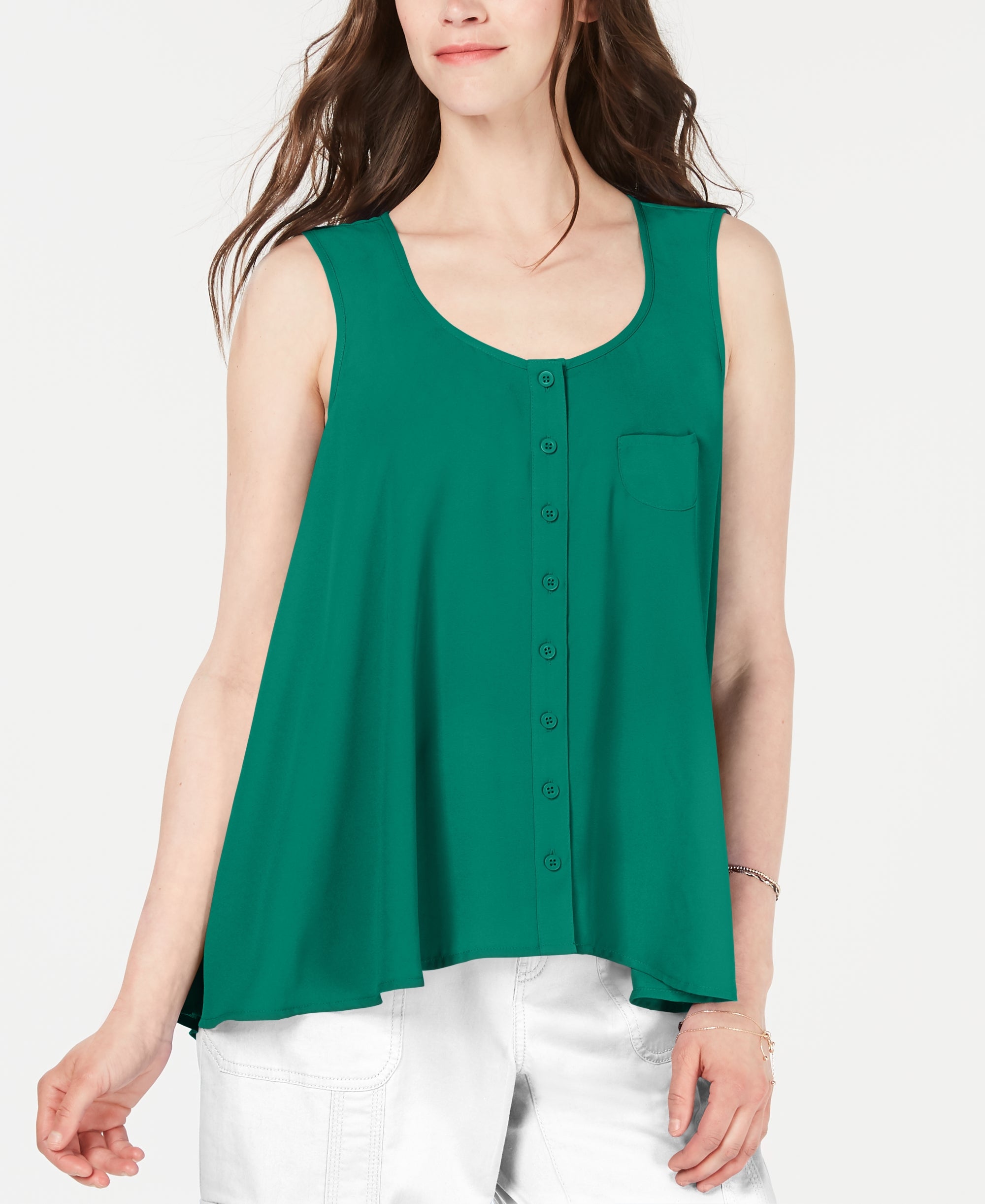 Swing Sleeveless Blouse