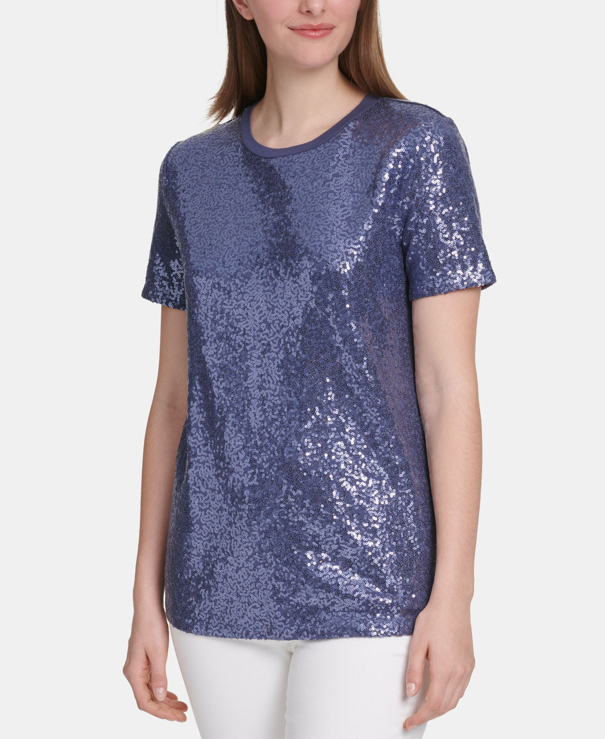 DKNY Sequined Top