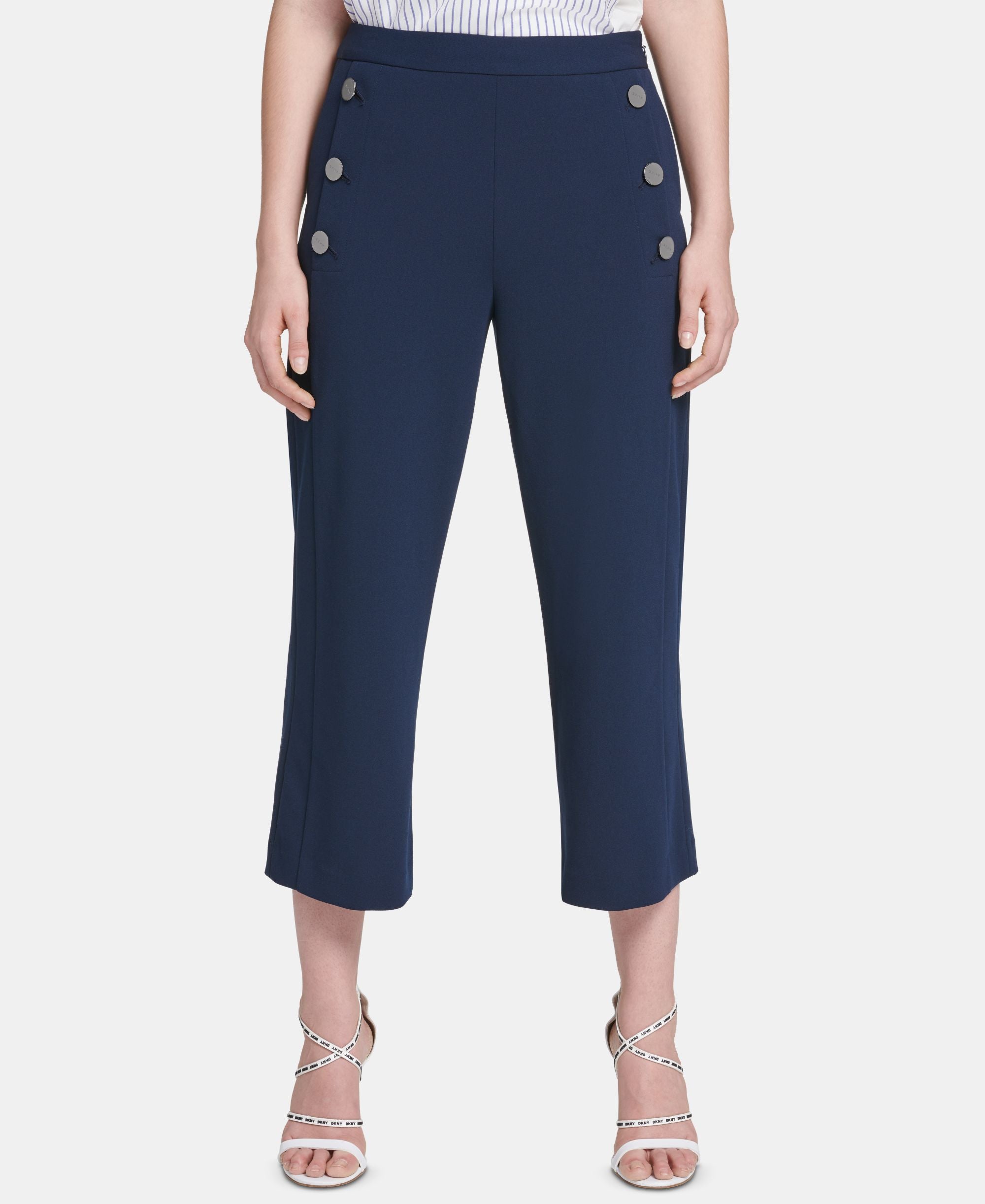 DKNY Cropped Sailor Pants