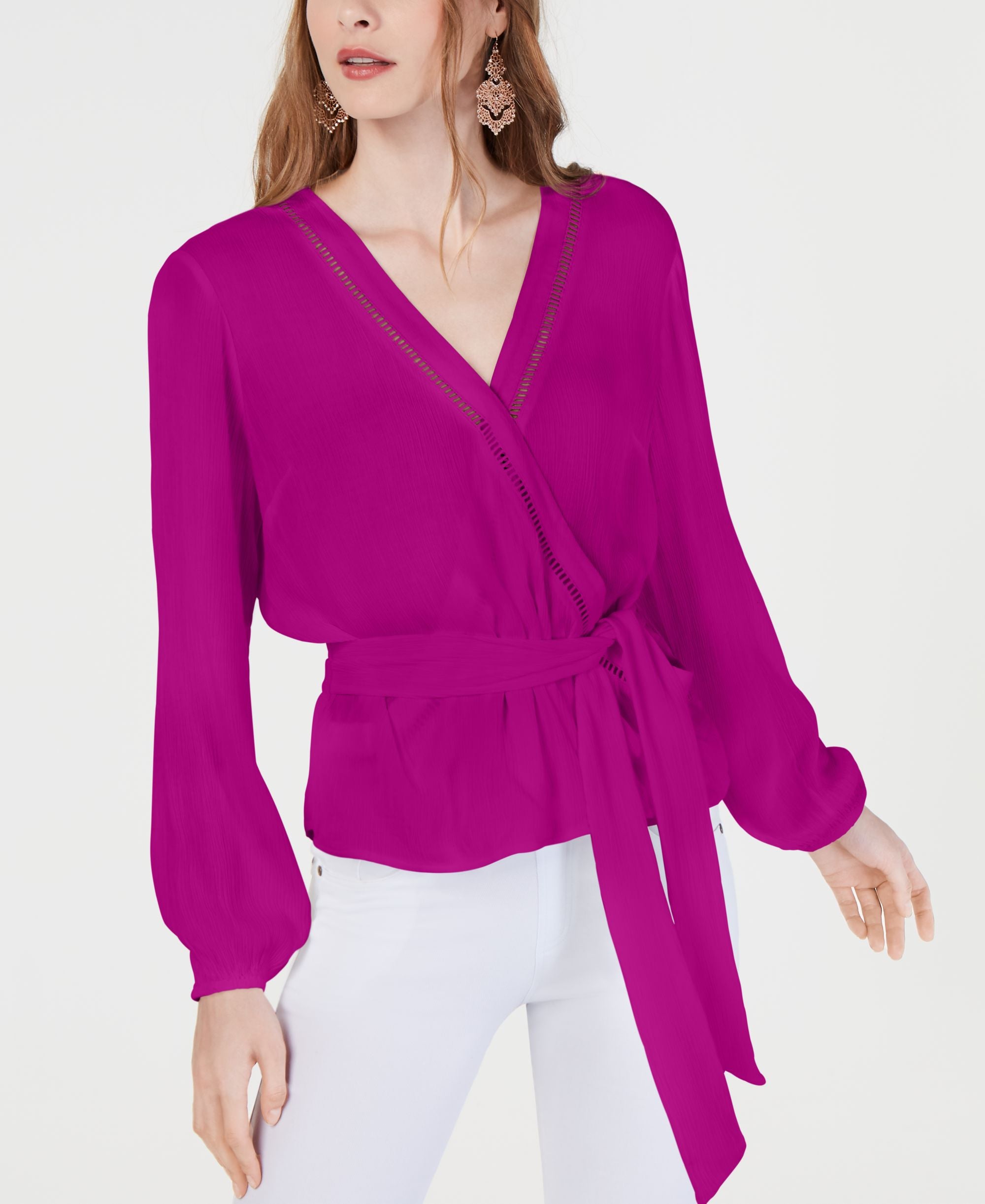 Gauze Wrap Top