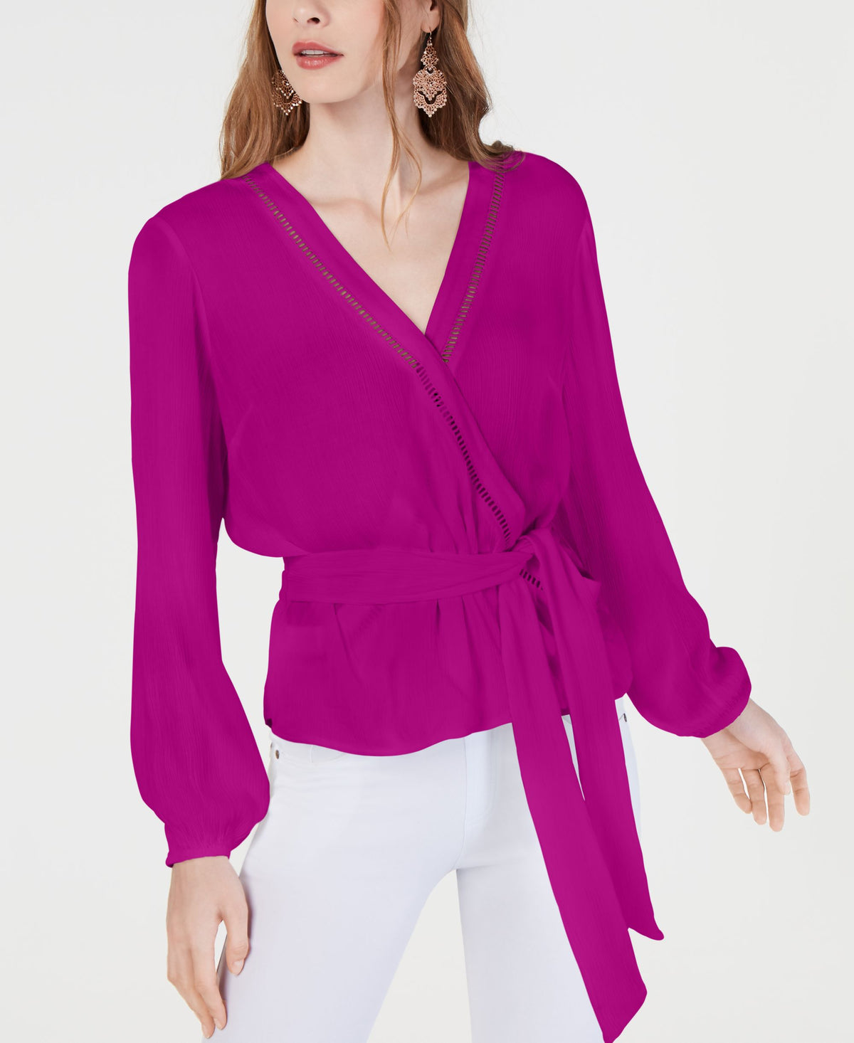 Gauze Wrap Top