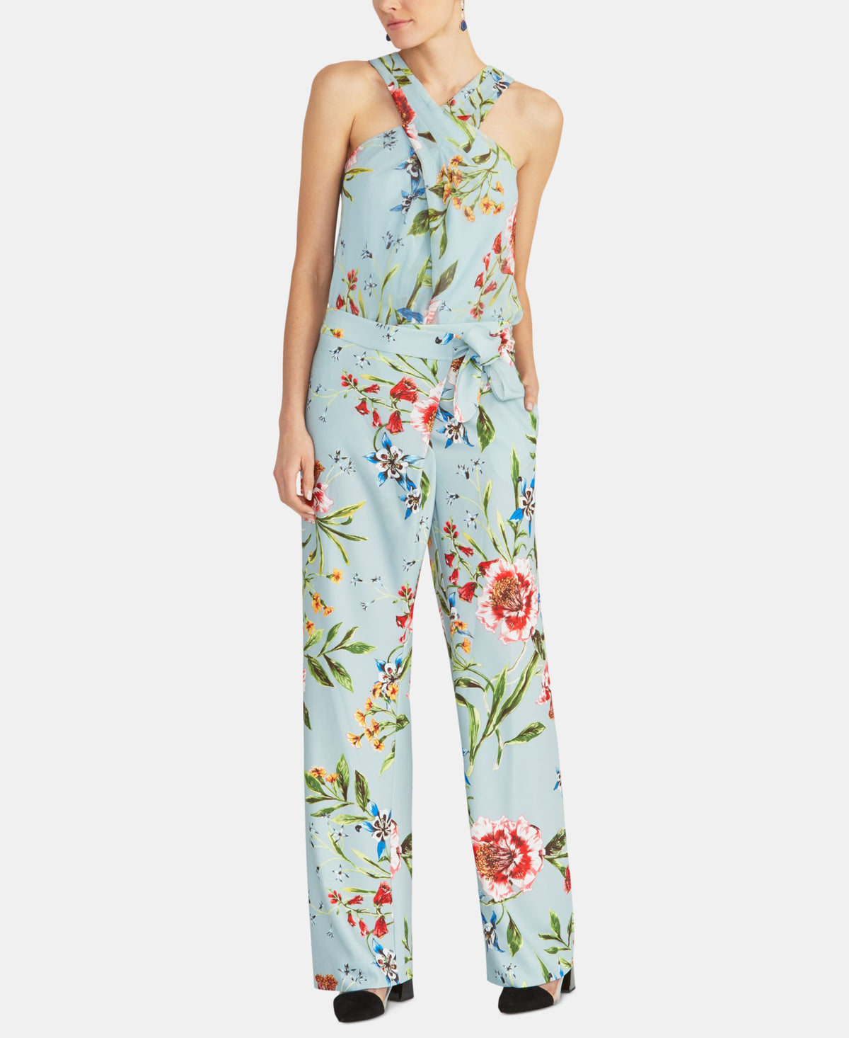 Rachel Rachel Roy Scarlett Floral Print Halter Top