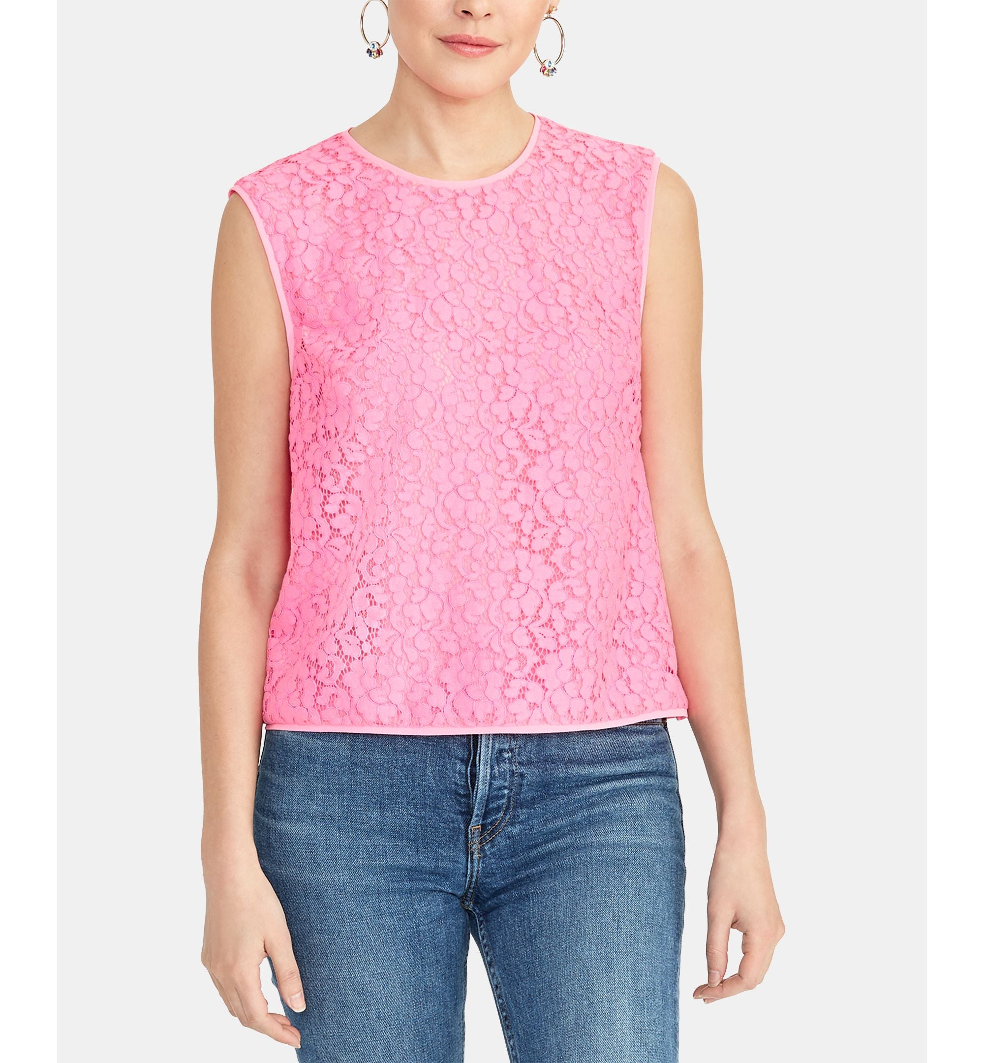 Addie Sleeveless Lace Top
