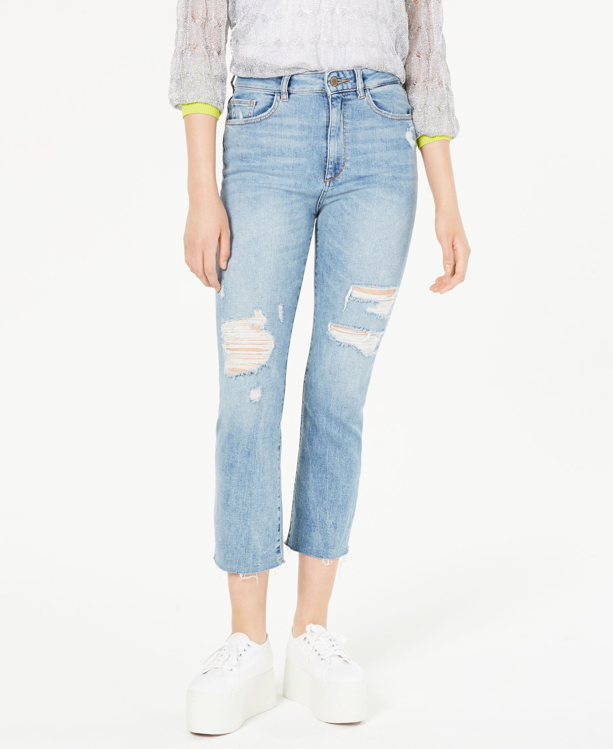 Jerry High-Rise Straight-Leg Jeans