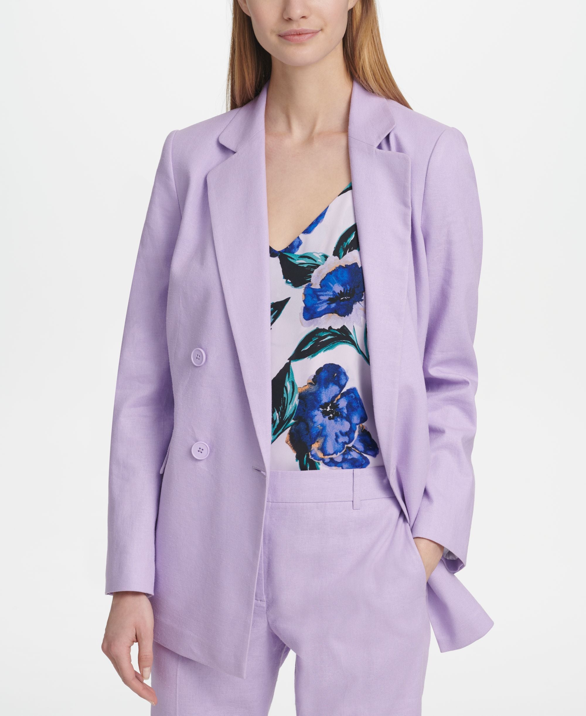 DKNY Double Breasted Blazer
