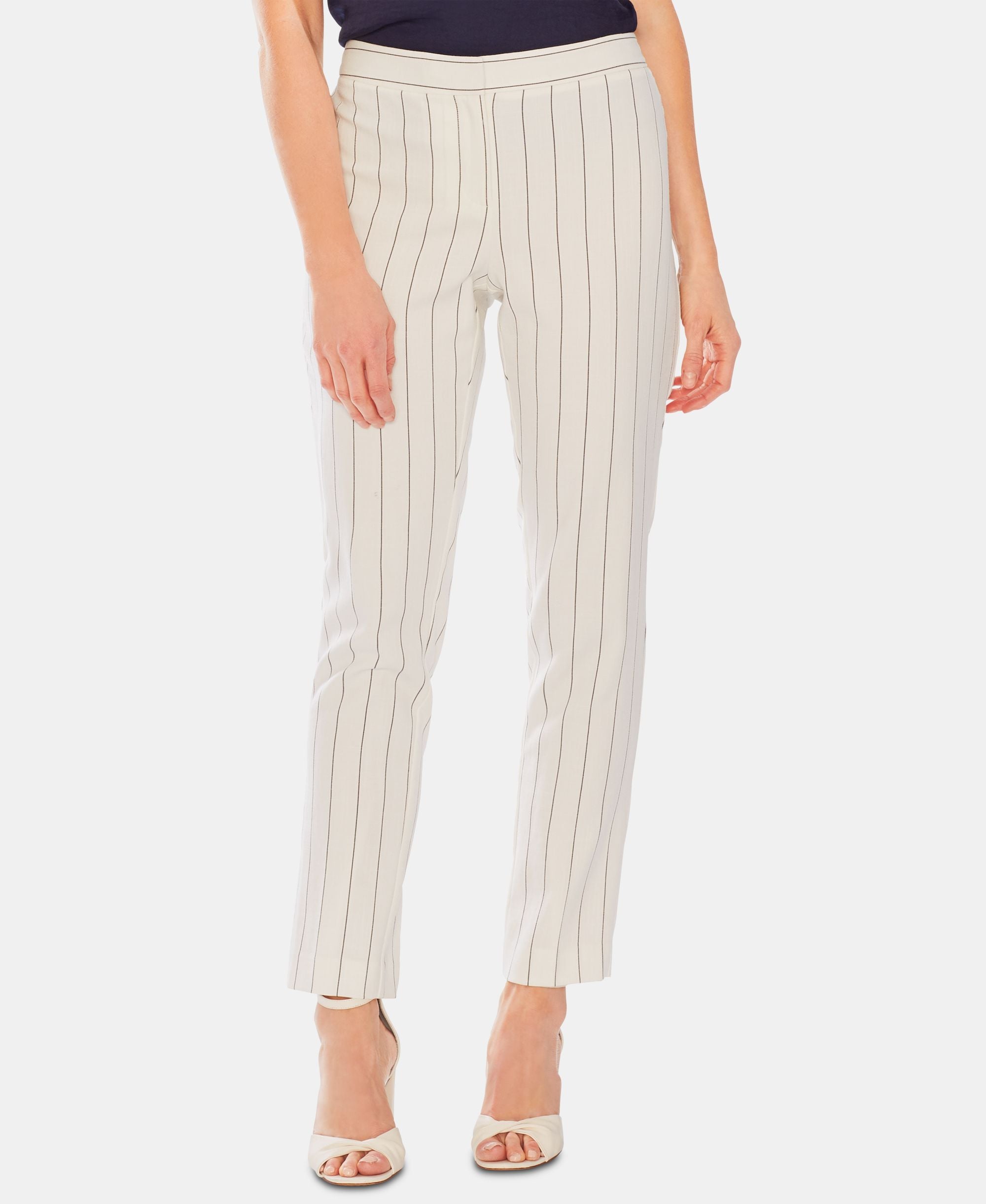 Vince Camuto Pinstriped Ankle Pants