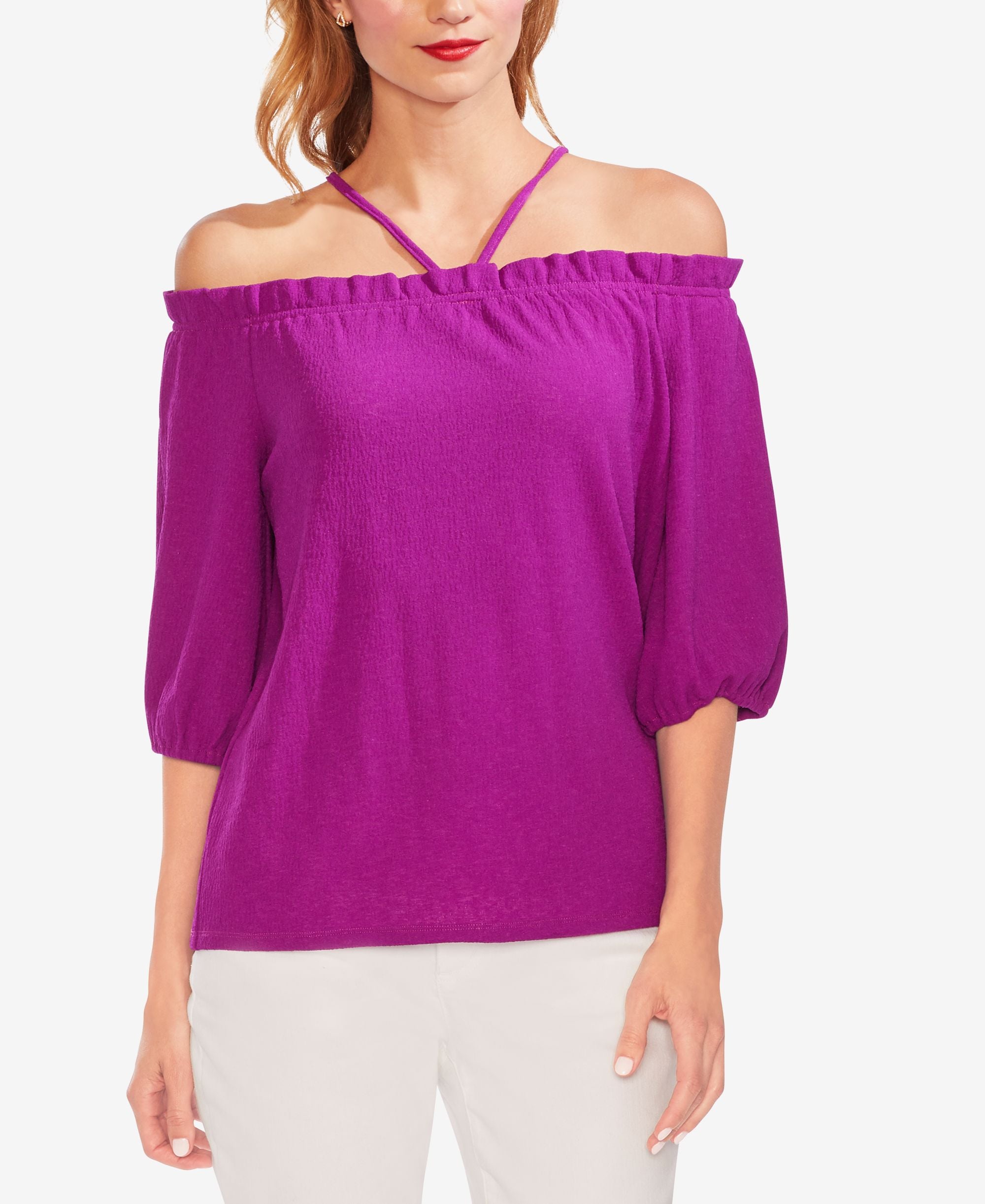 Tie-Back Off-The-Shoulder Top