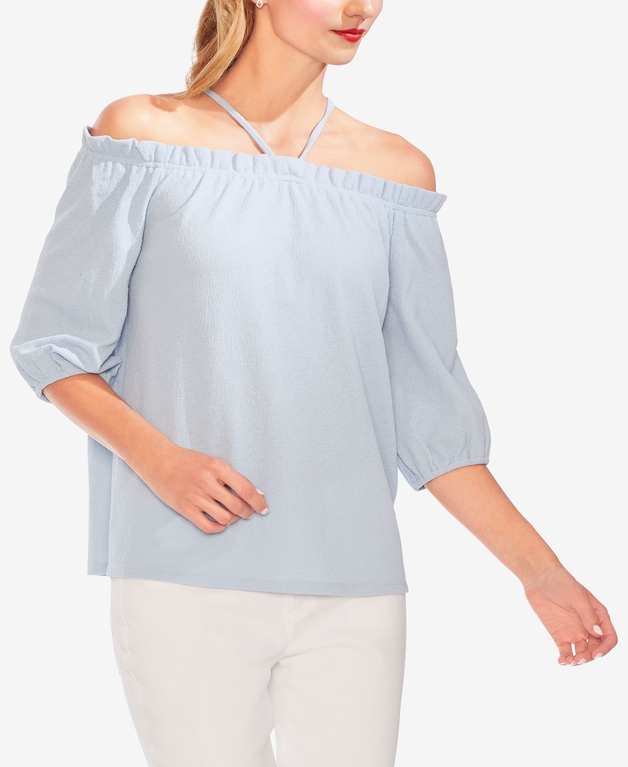 Tie-Back Off-The-Shoulder Top