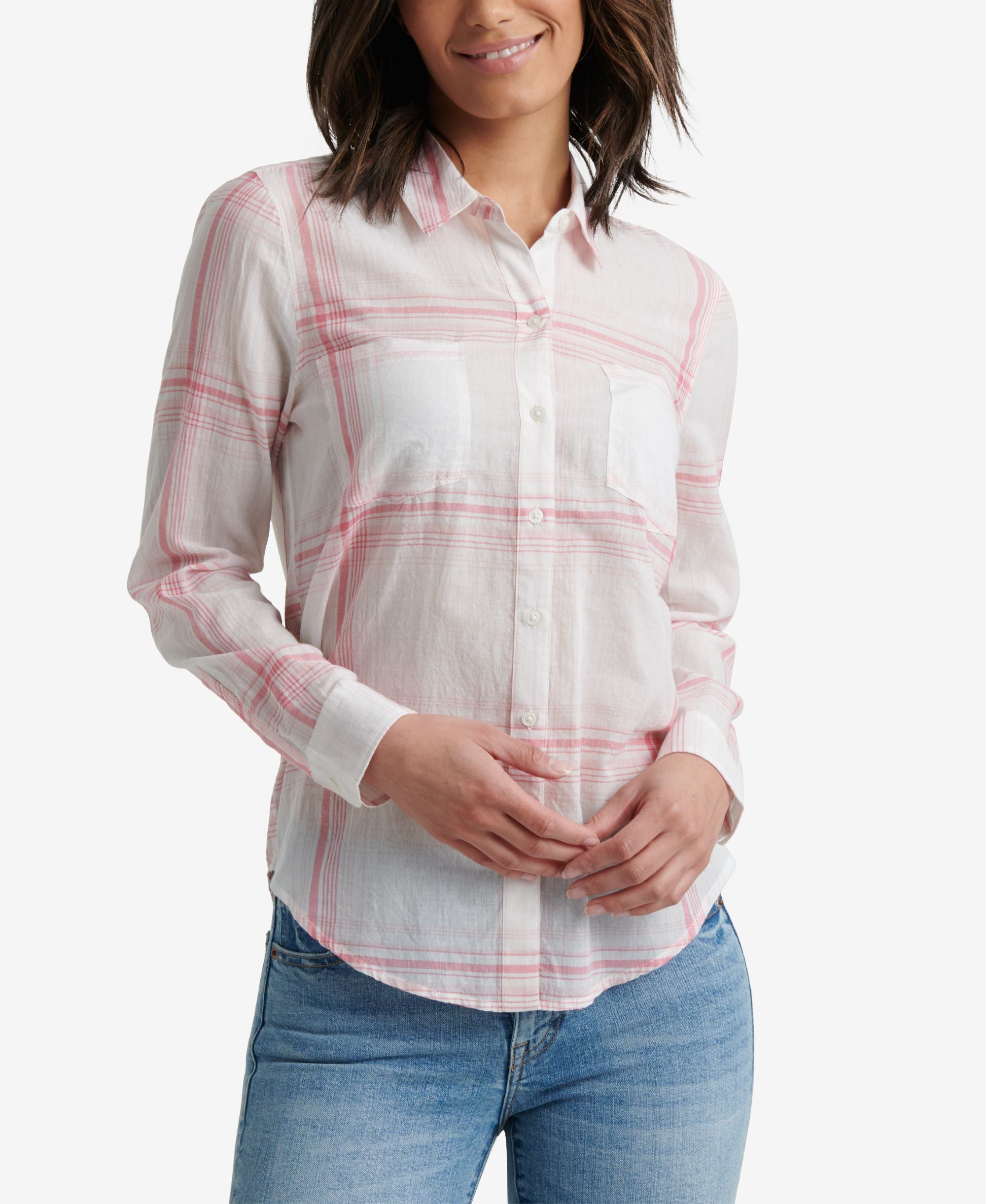 Open Check Button-Front Top