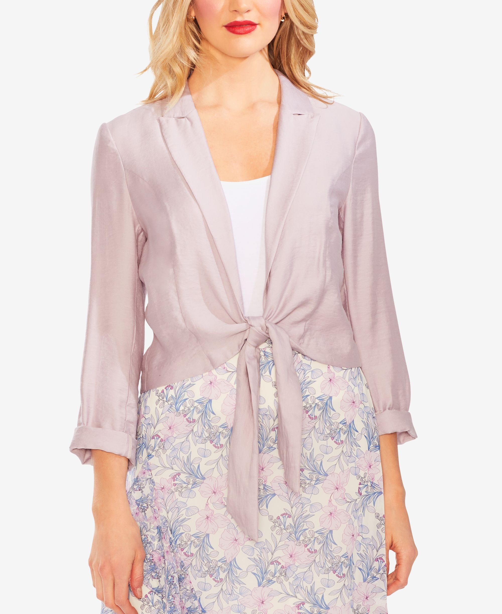 Vince Camuto Tie Front Jacket