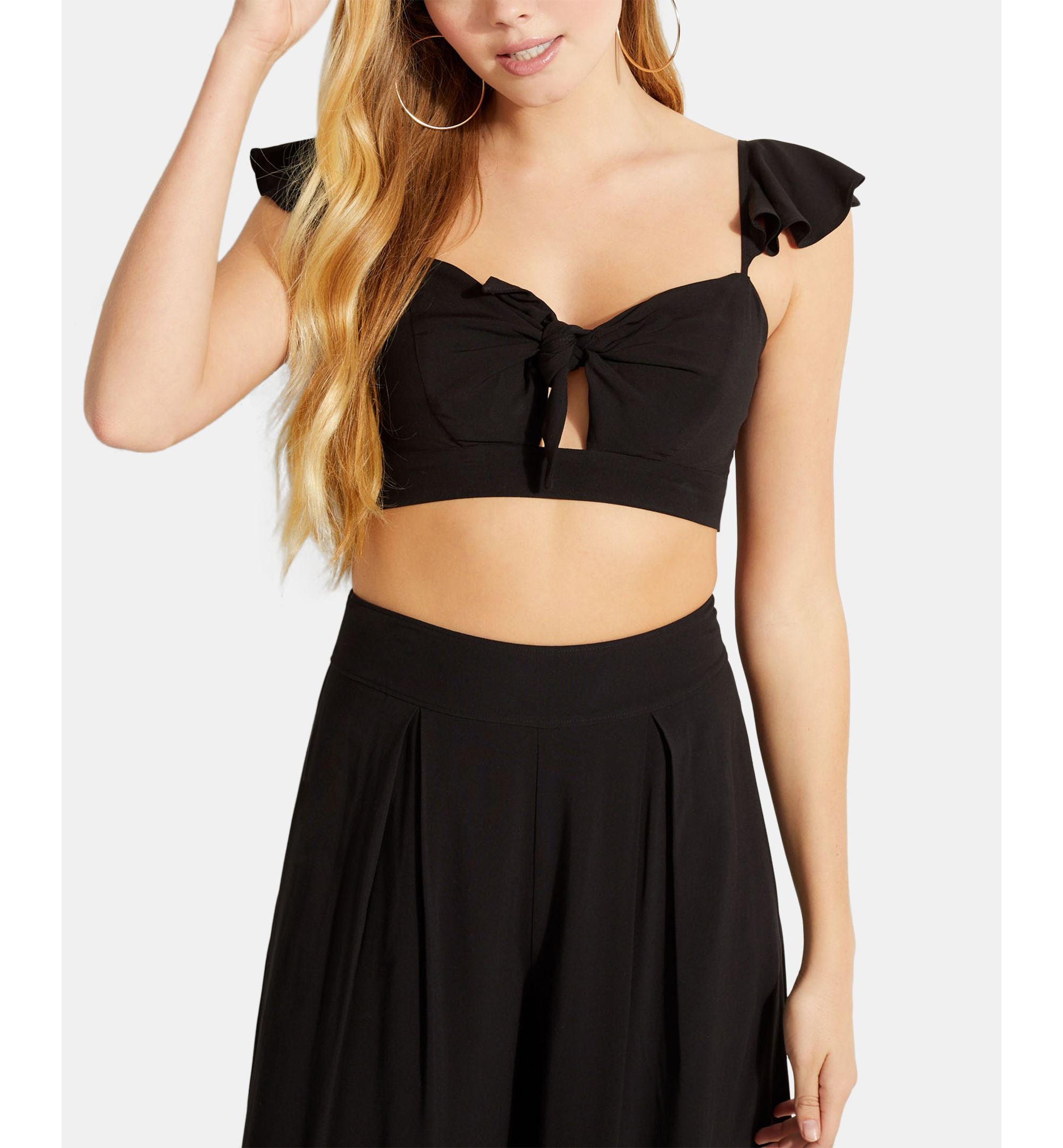 Guess Charissa Cutout Crop Top