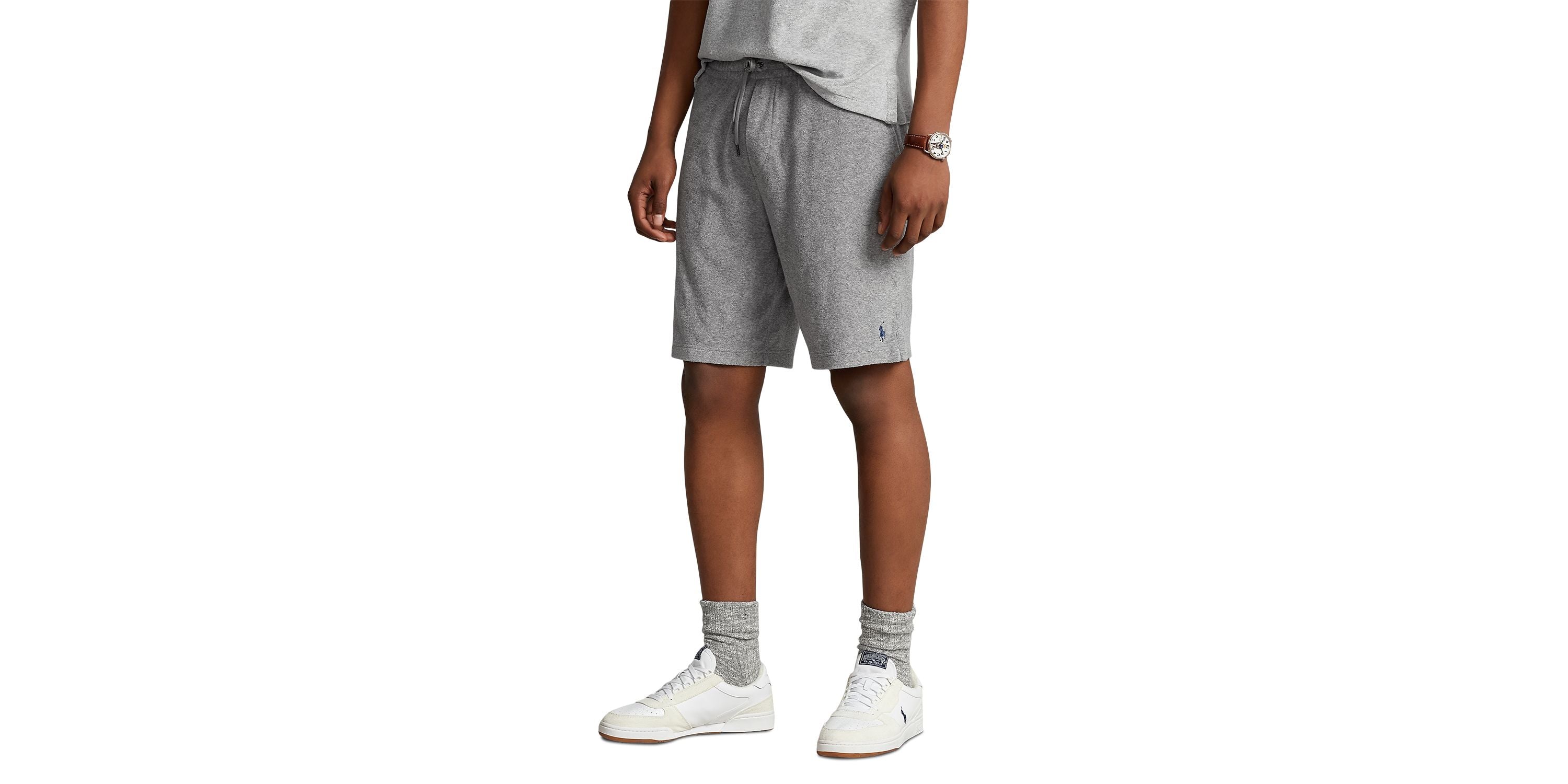 Men's 7-3/4-Inch Terry Drawstring Shorts