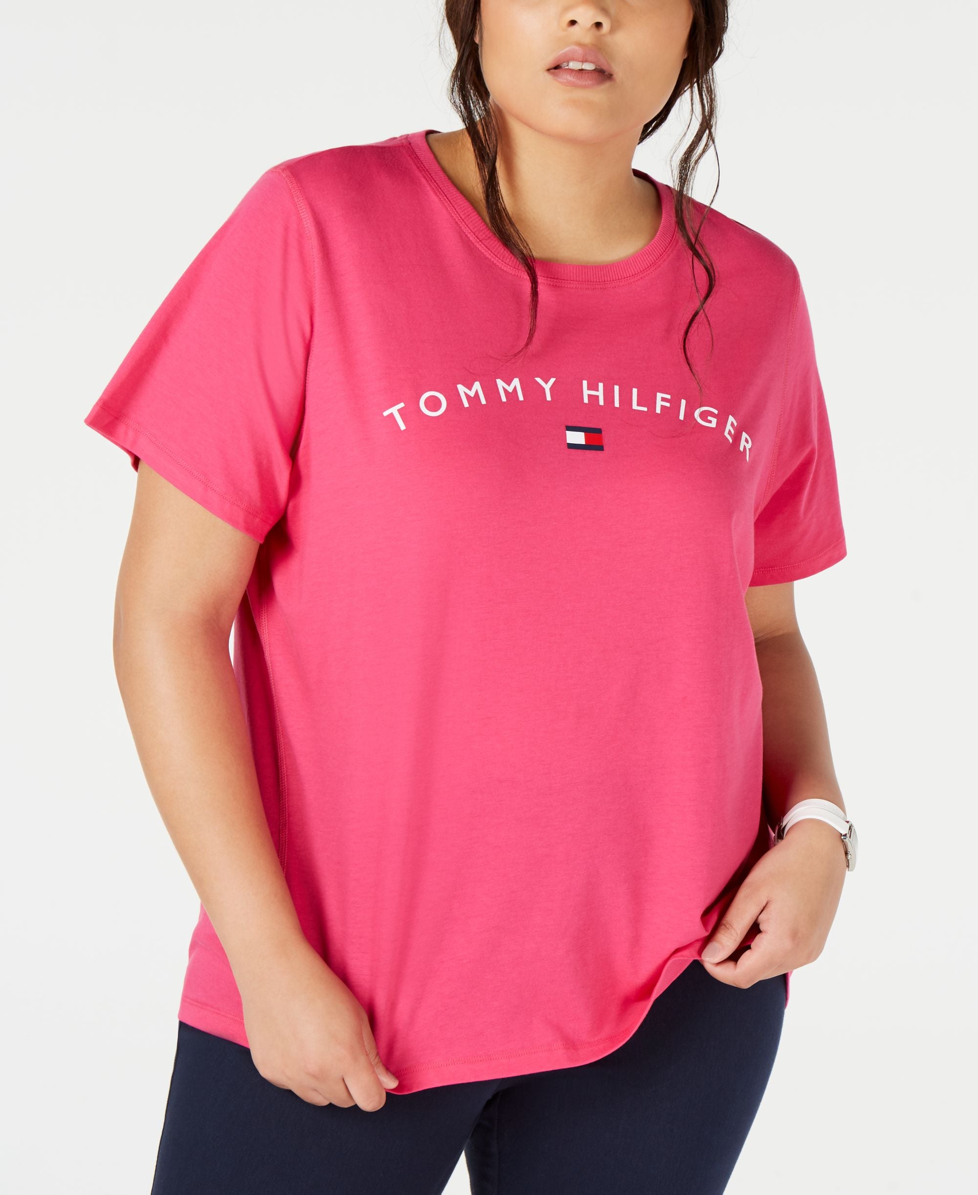 Tommy Hilfiger Sport Plus Size Logo Graphic T-Shirt