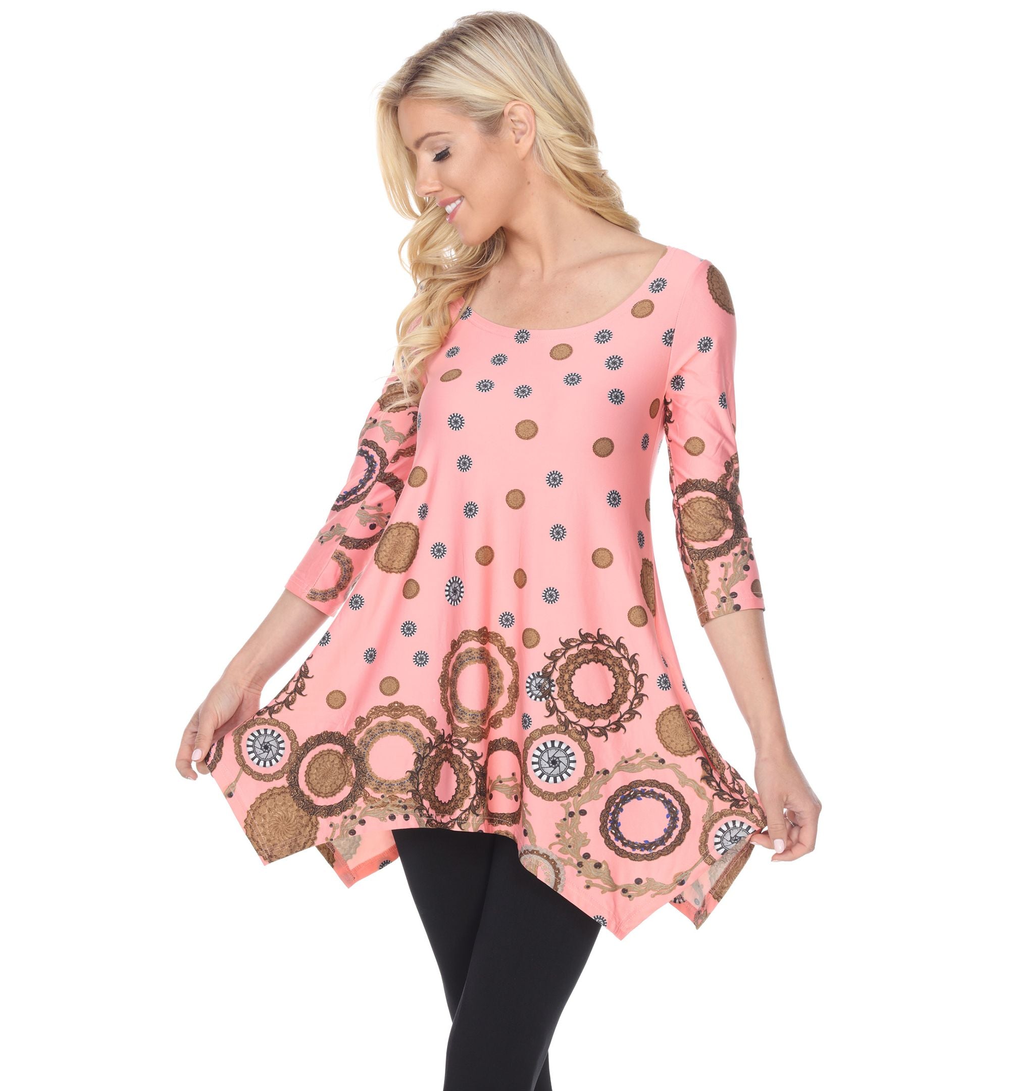 White Mark Womens Erie Tunic