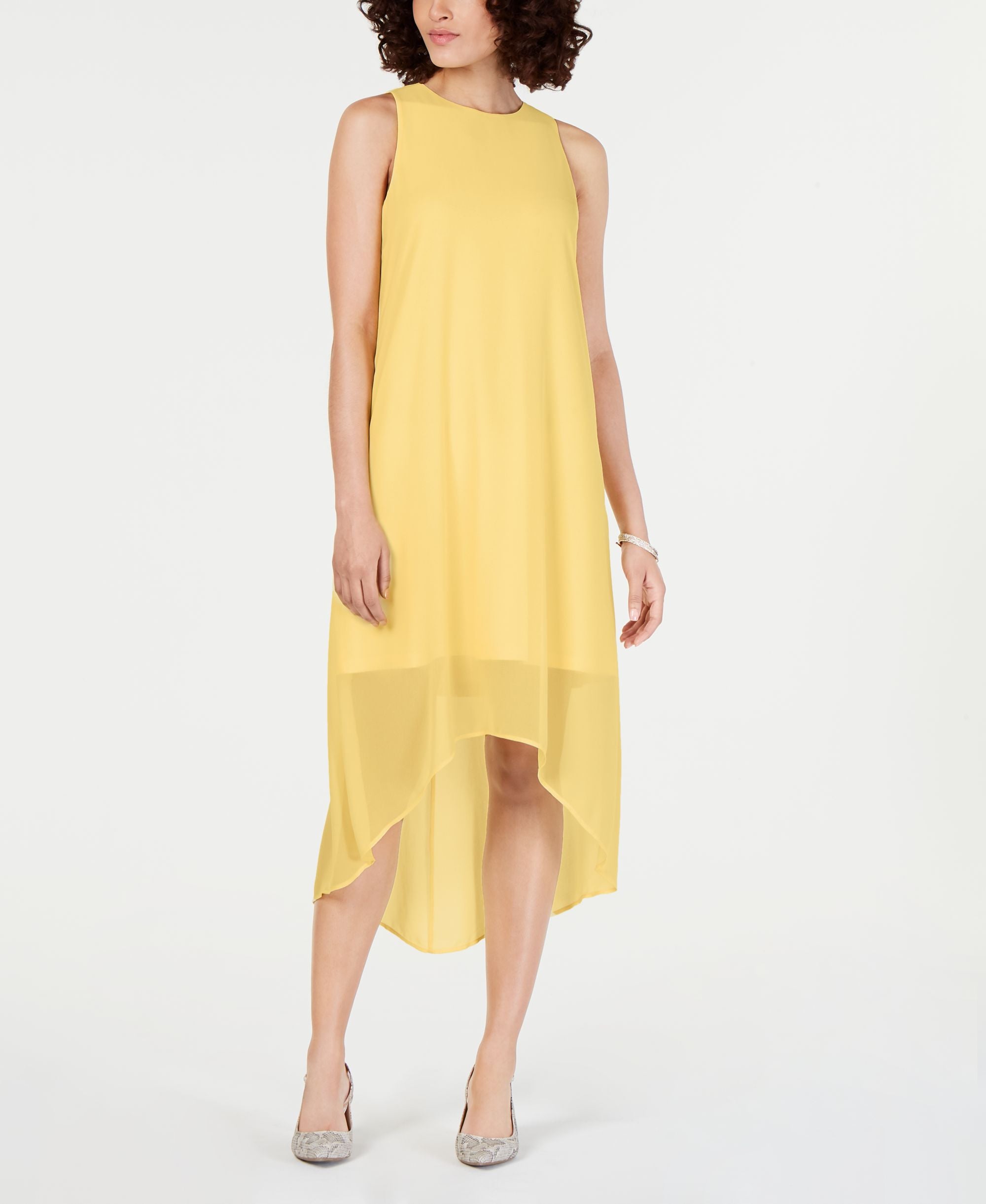 Alfani High Low Midi Dress