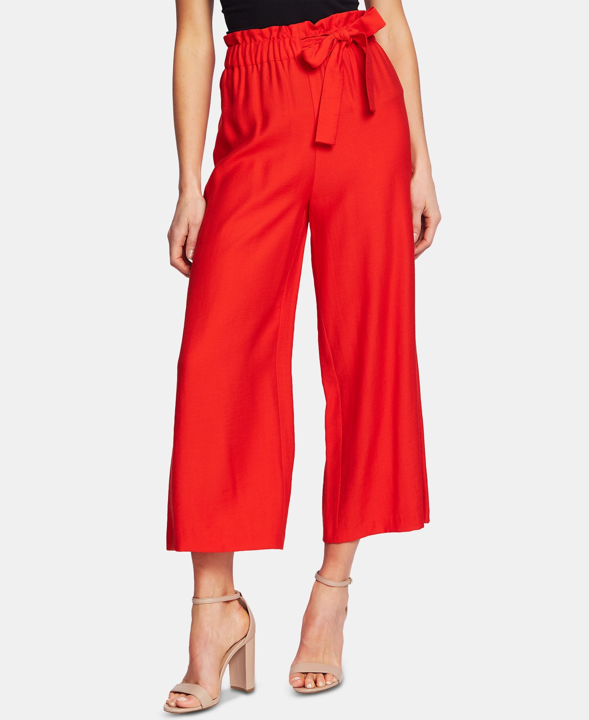 Cece Paperbag Waist Wide Leg Pants