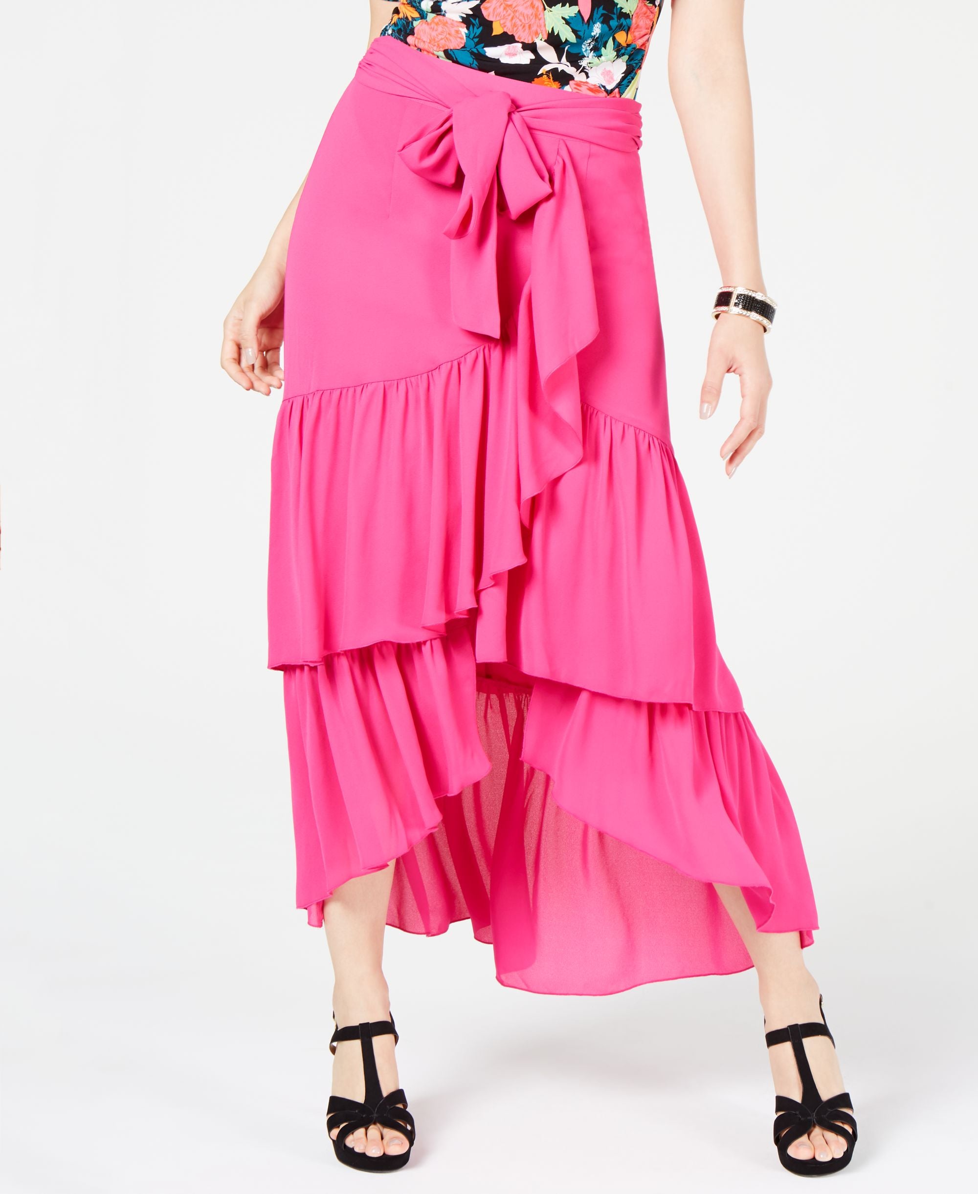 Tiered Ruffled Skirt