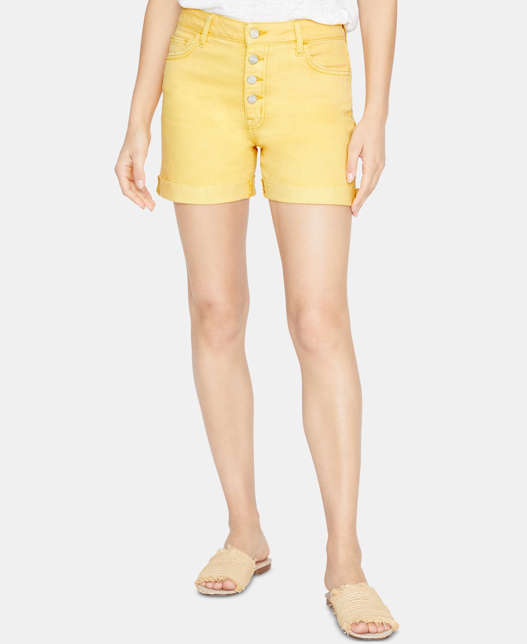 Sanctuary Fearless High Rise Button Fly Shorts