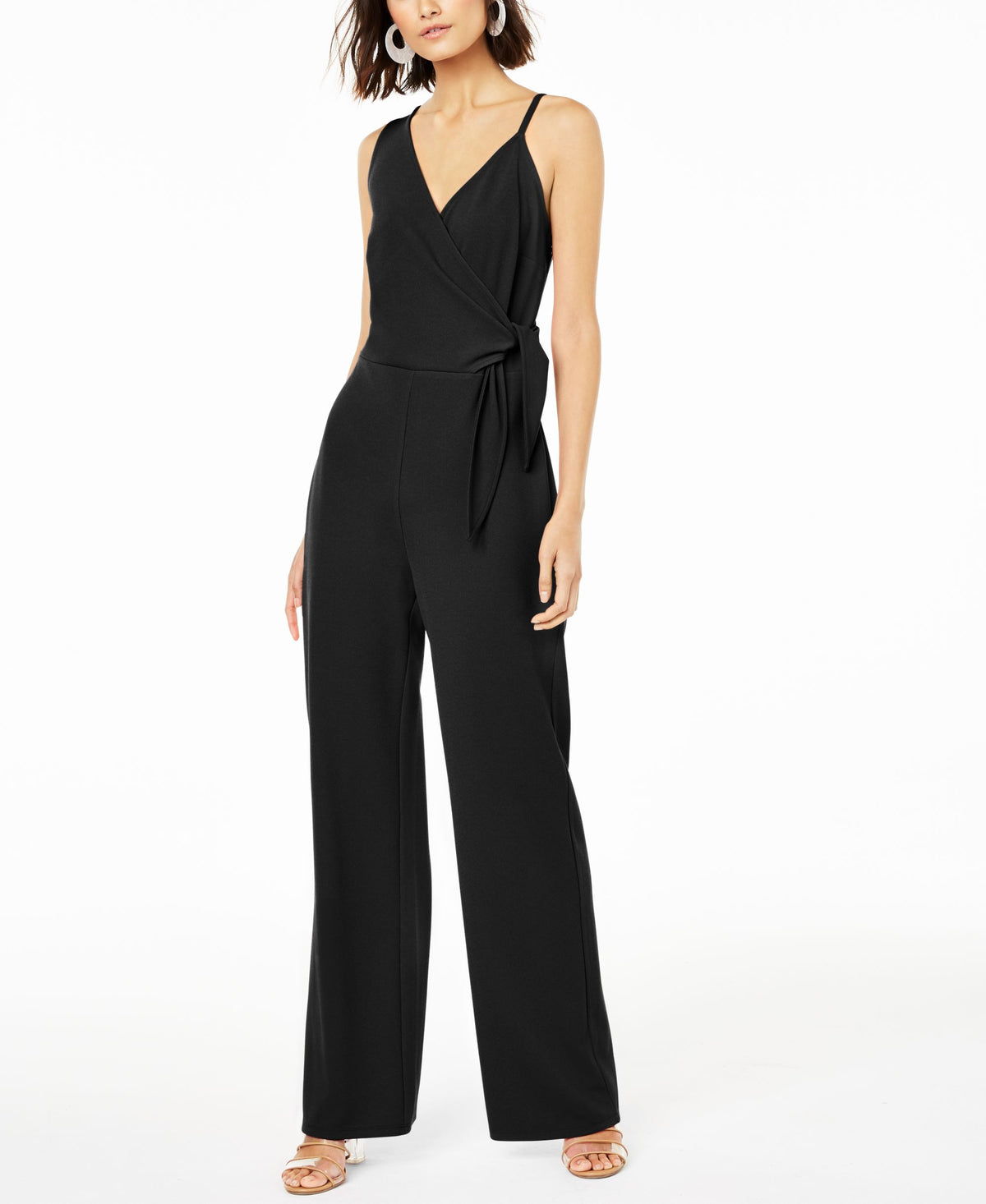Bar III Tie Bodice Jumpsuit