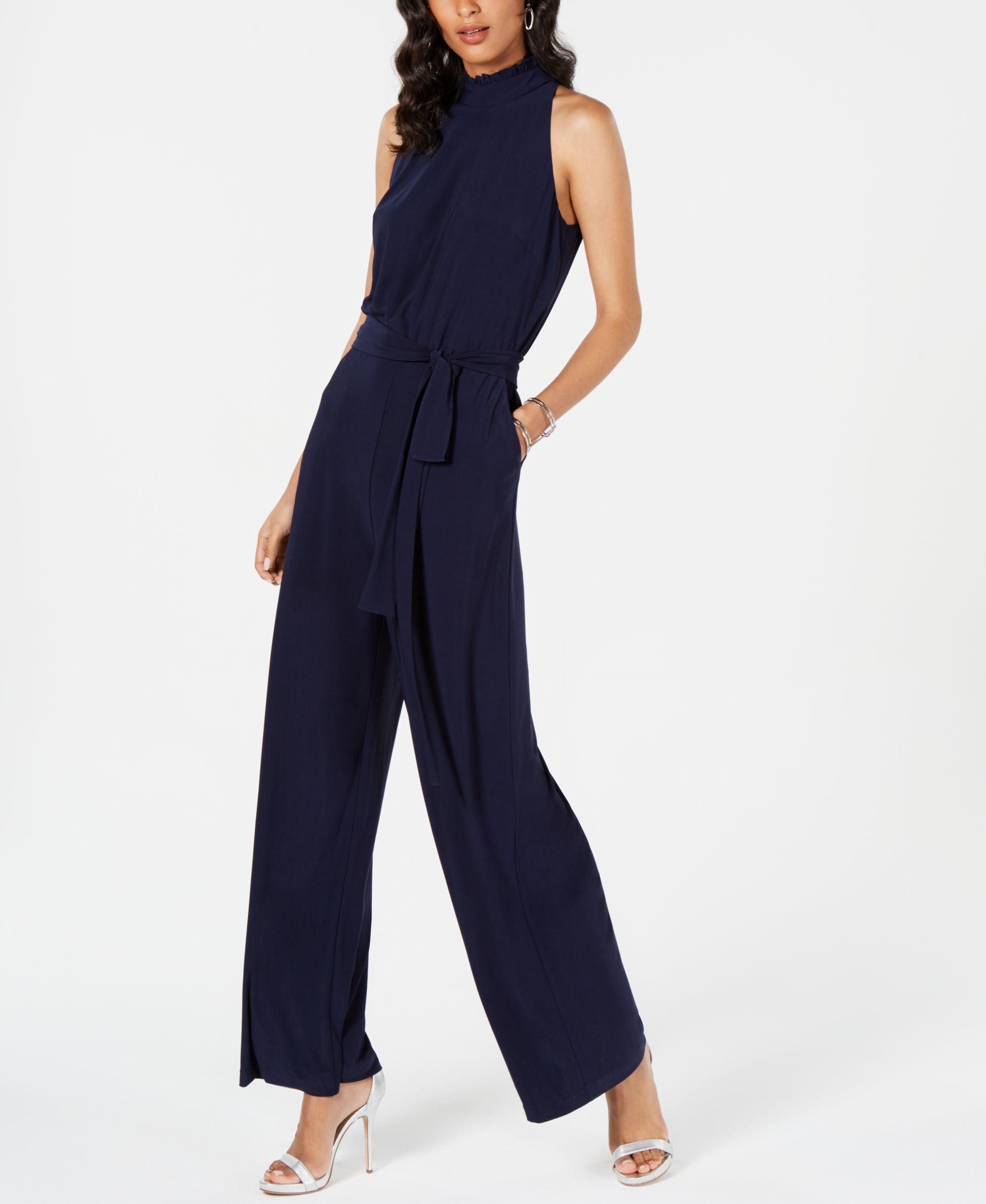 Vince Camuto Tie Waist Jumpsuit