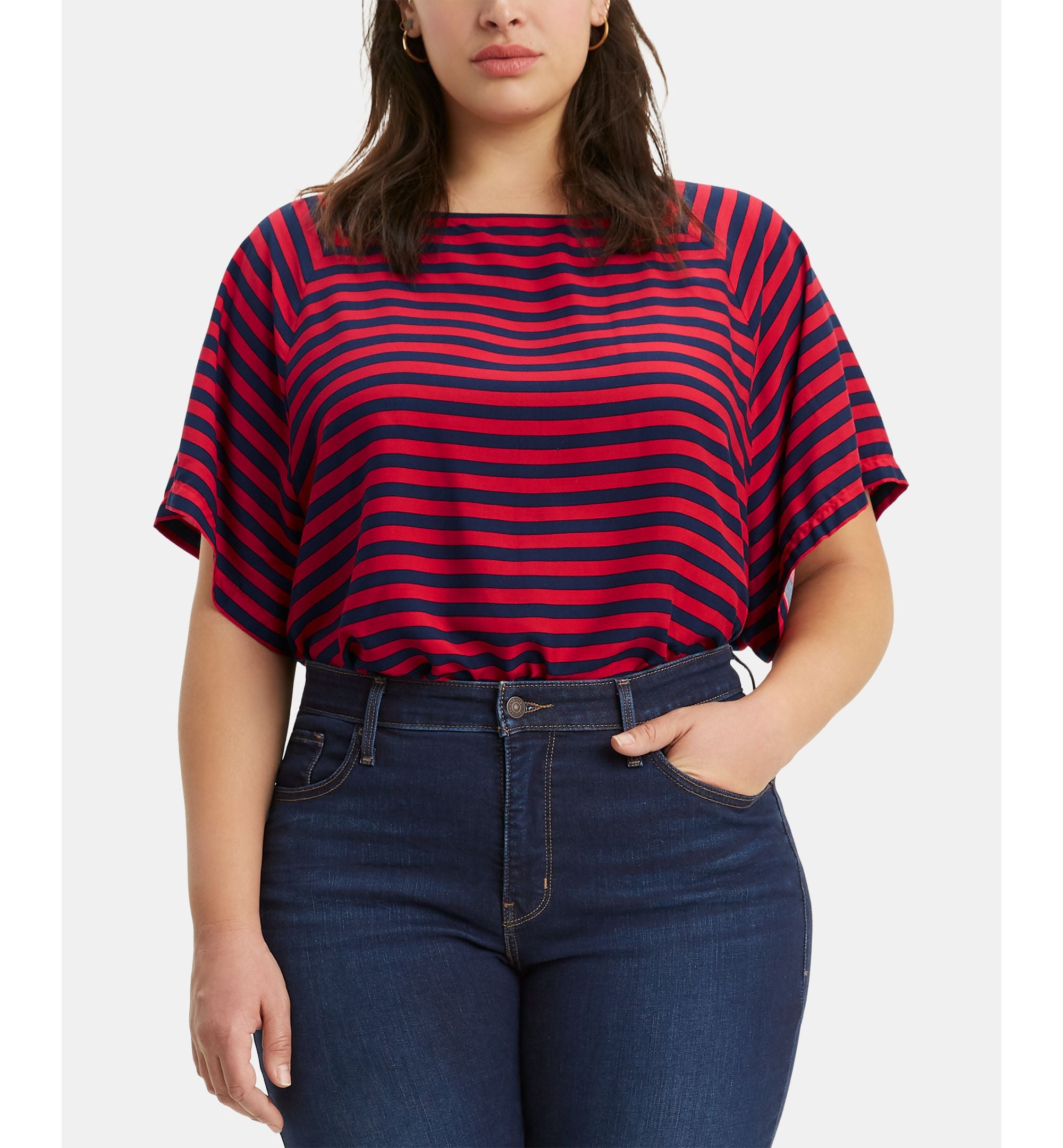 Trendy Plus Size Miranda Striped Top