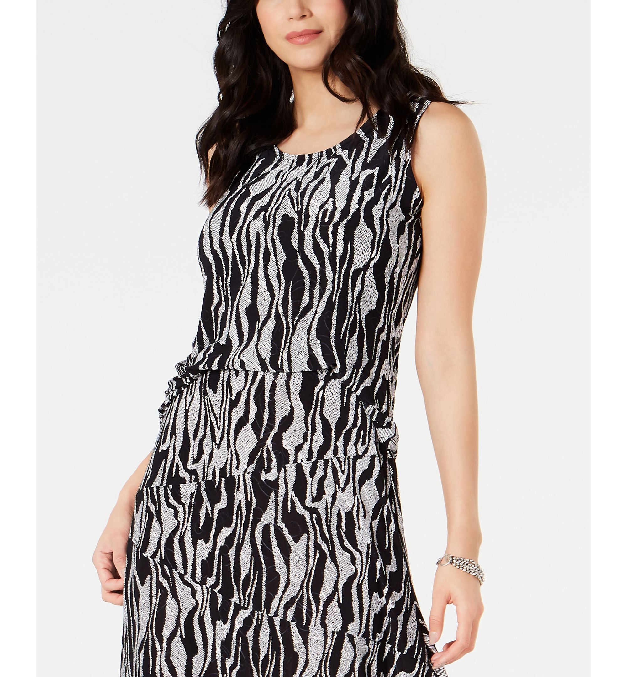 Printed Jacquard Tank Top