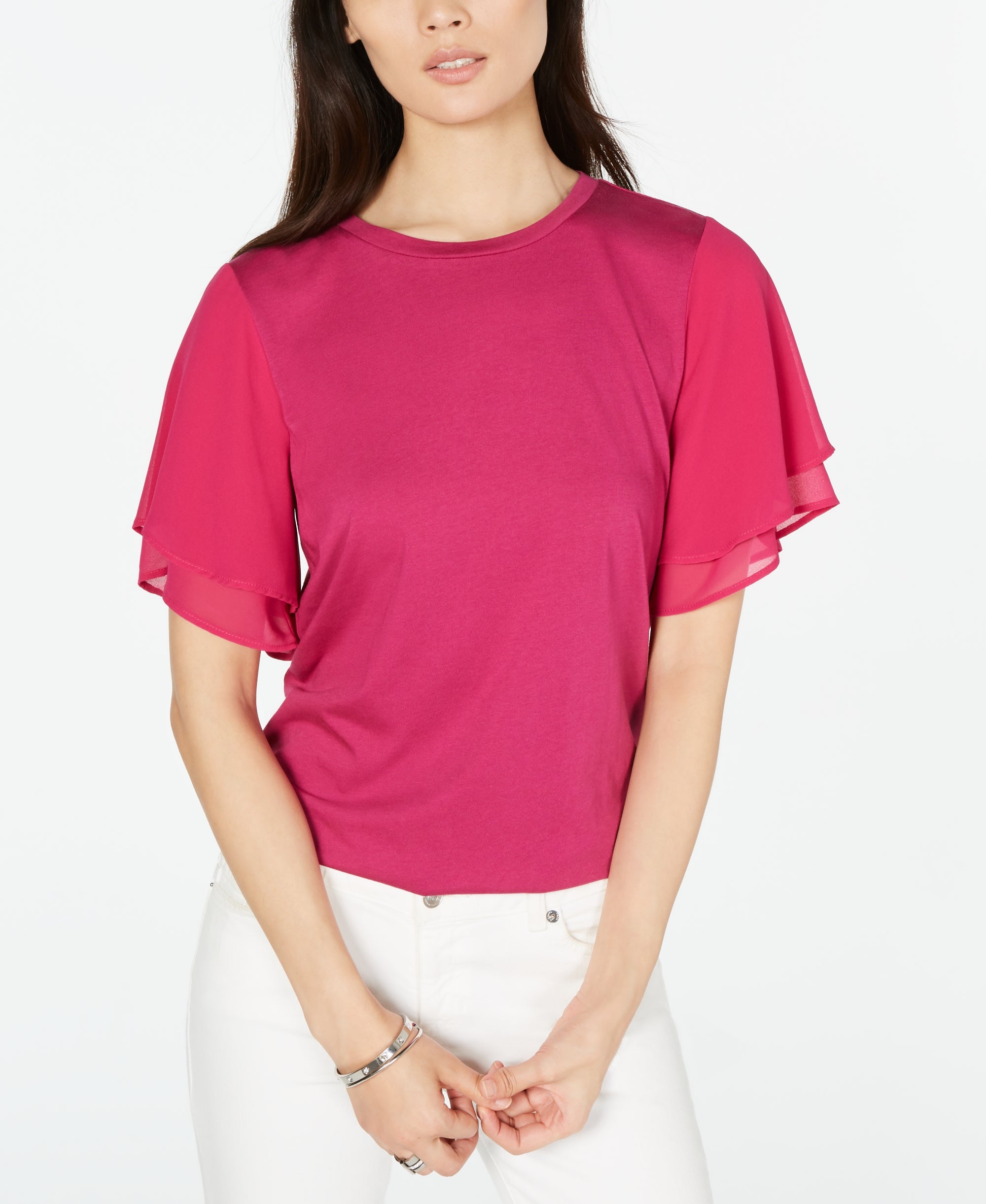 Flutter-Sleeve Top