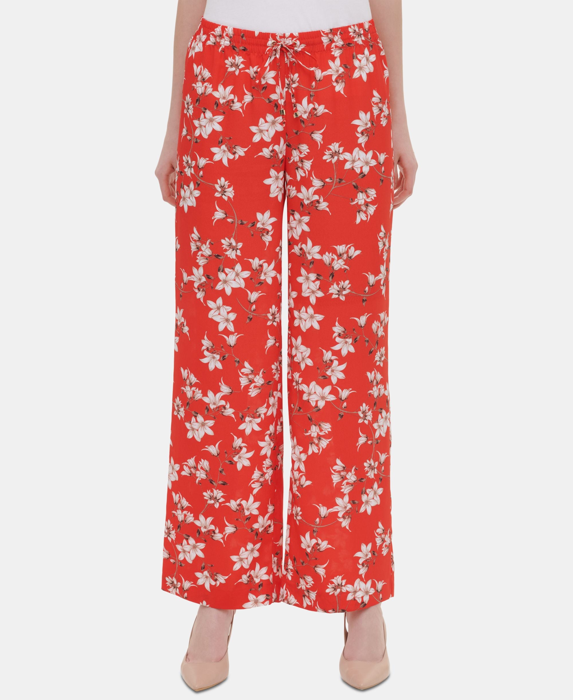 Calvin Klein Floral Print Soft Pants