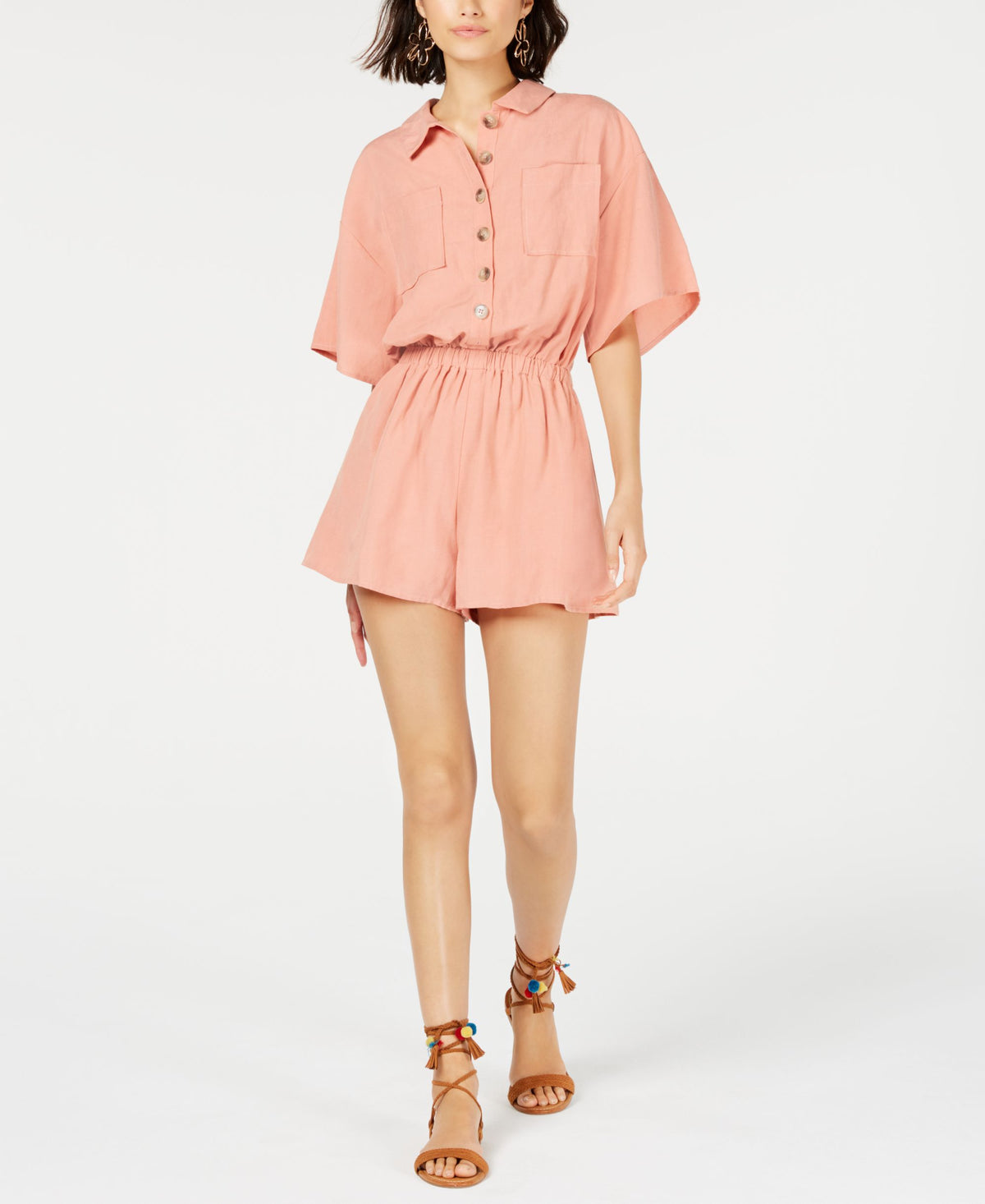 Lucy Shirt Romper
