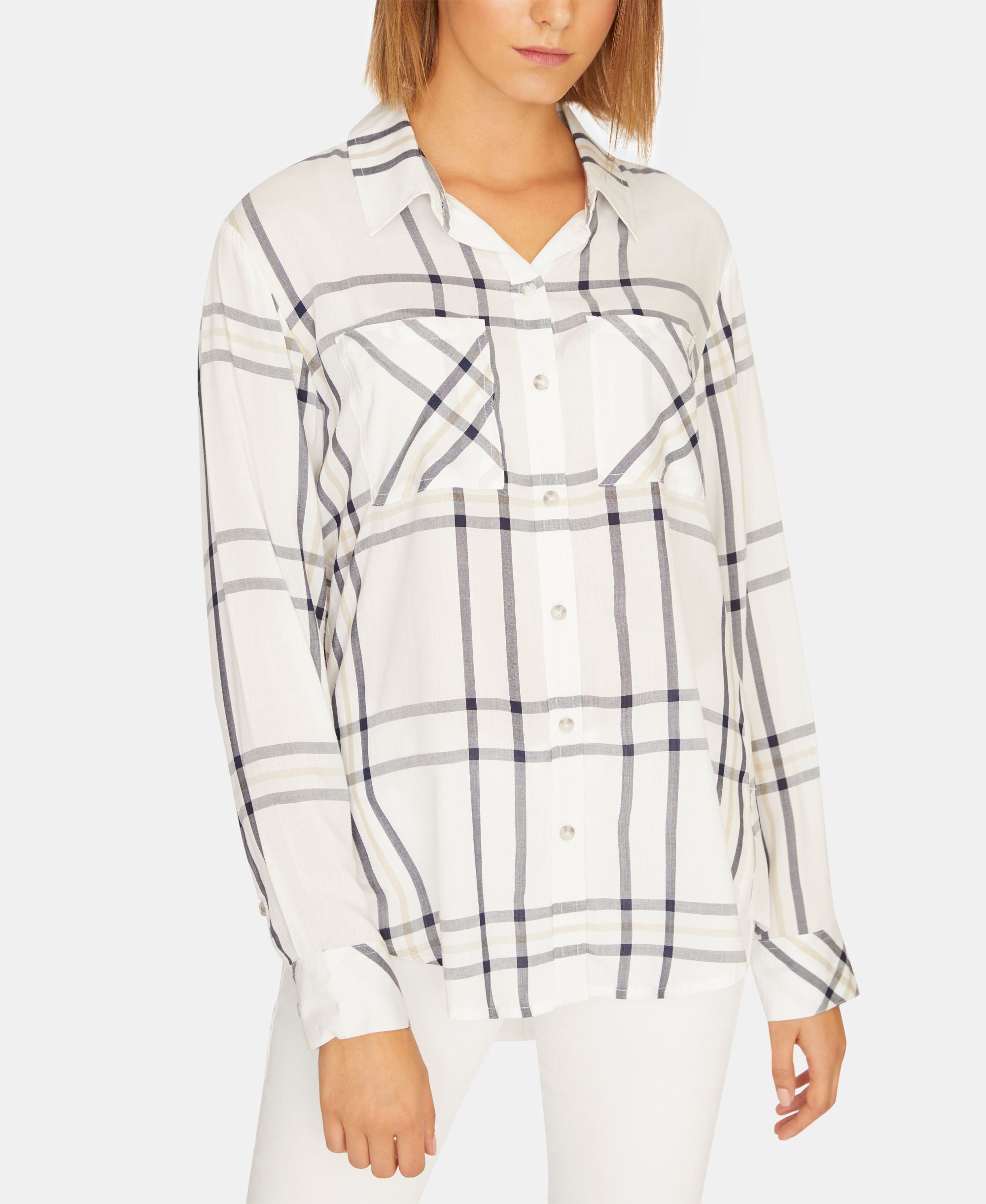 Sanctuary Favorite Boyfriend Cotton Shirt