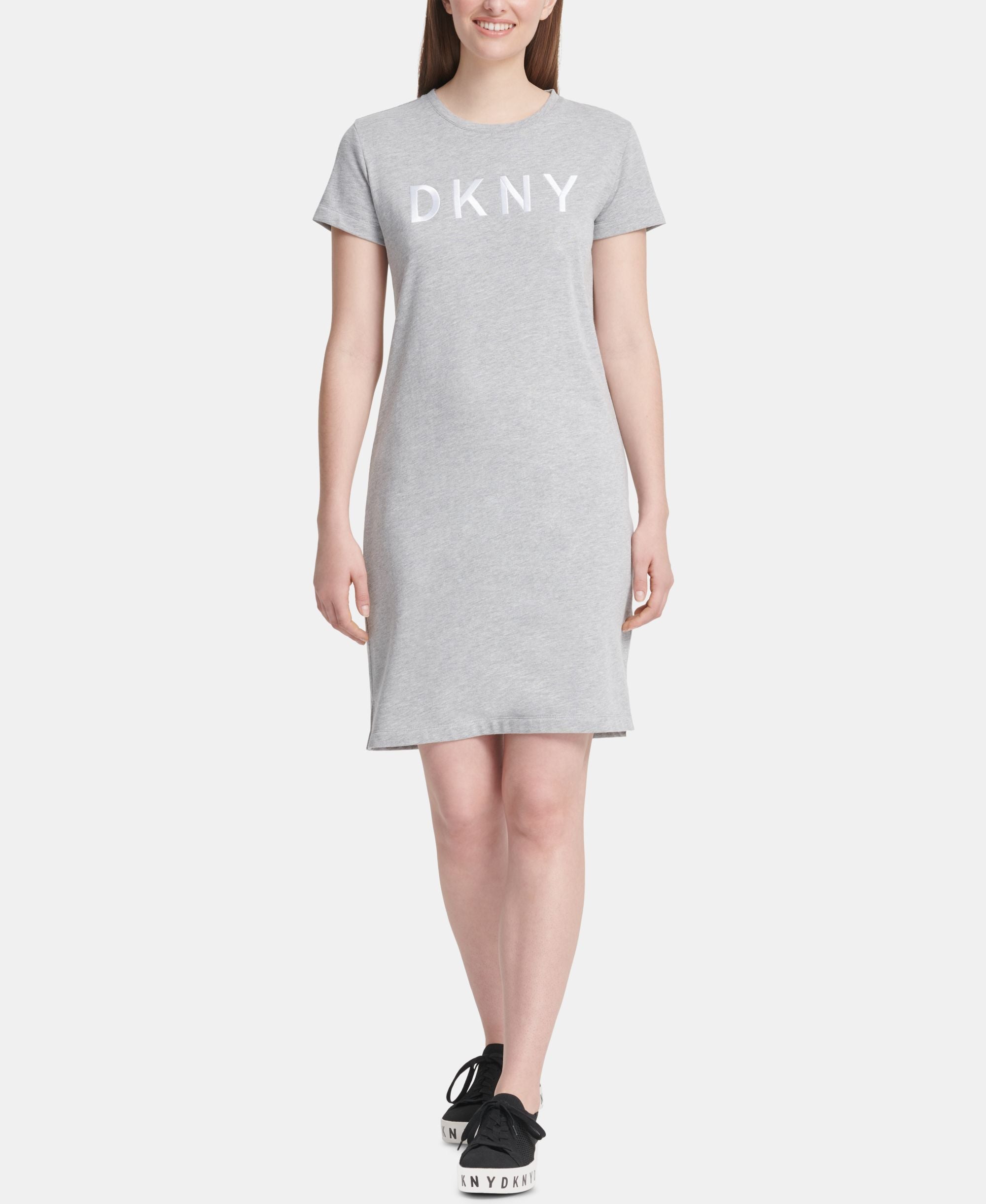 DKNY Logo T-Shirt Dress