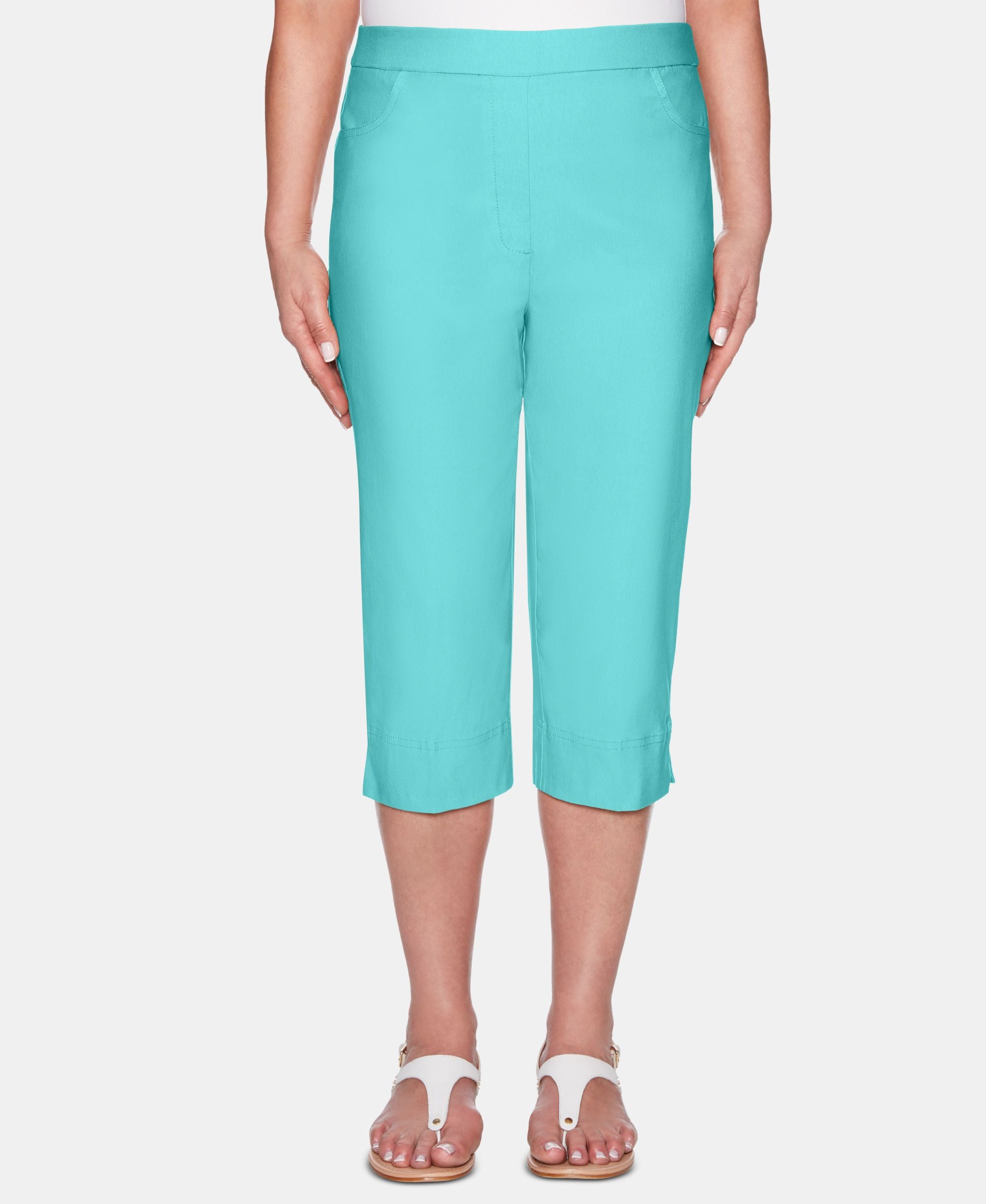 Alfred Dunner Classics Pull On Capris