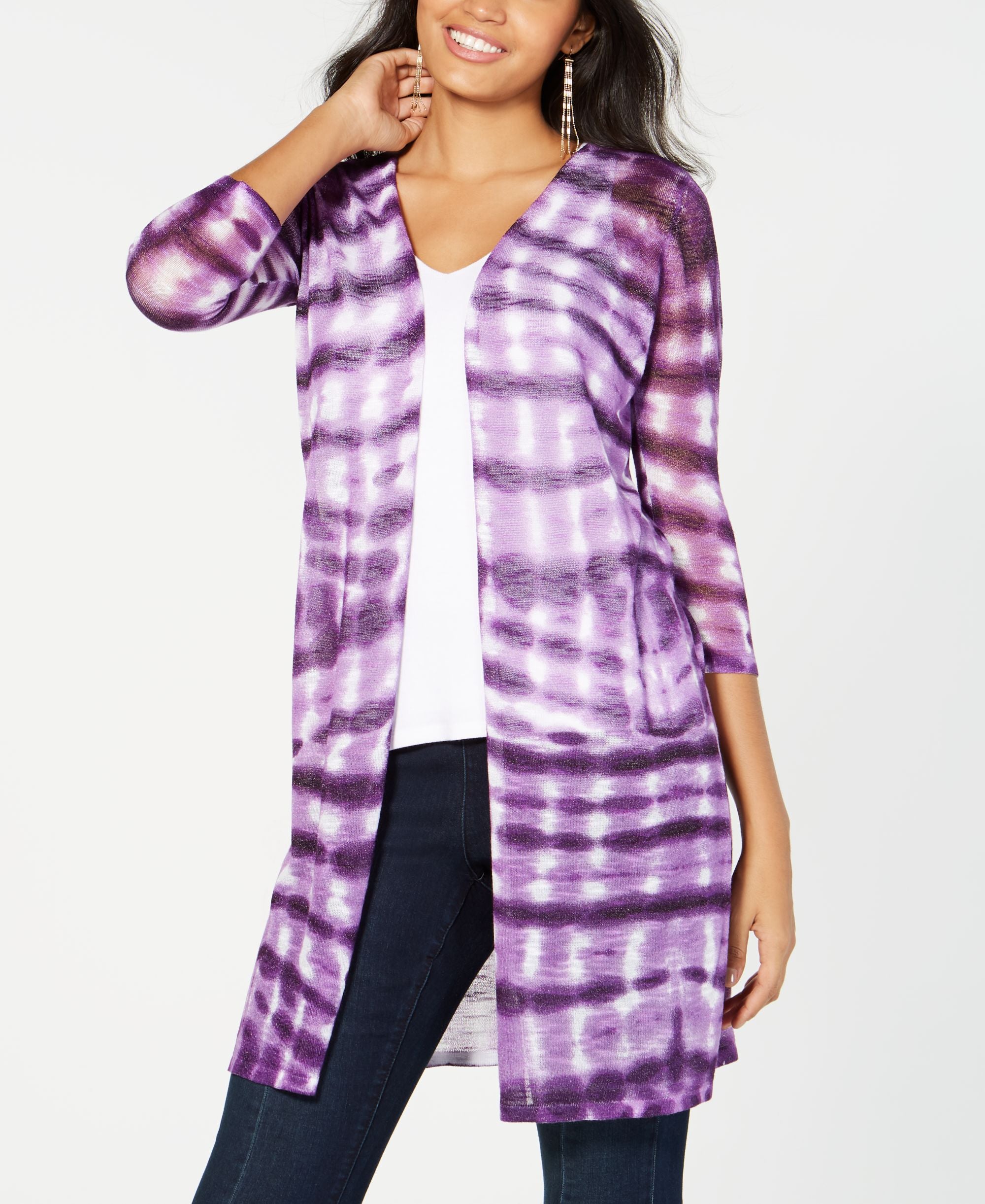 Tie Dyed Cozy Cardigan