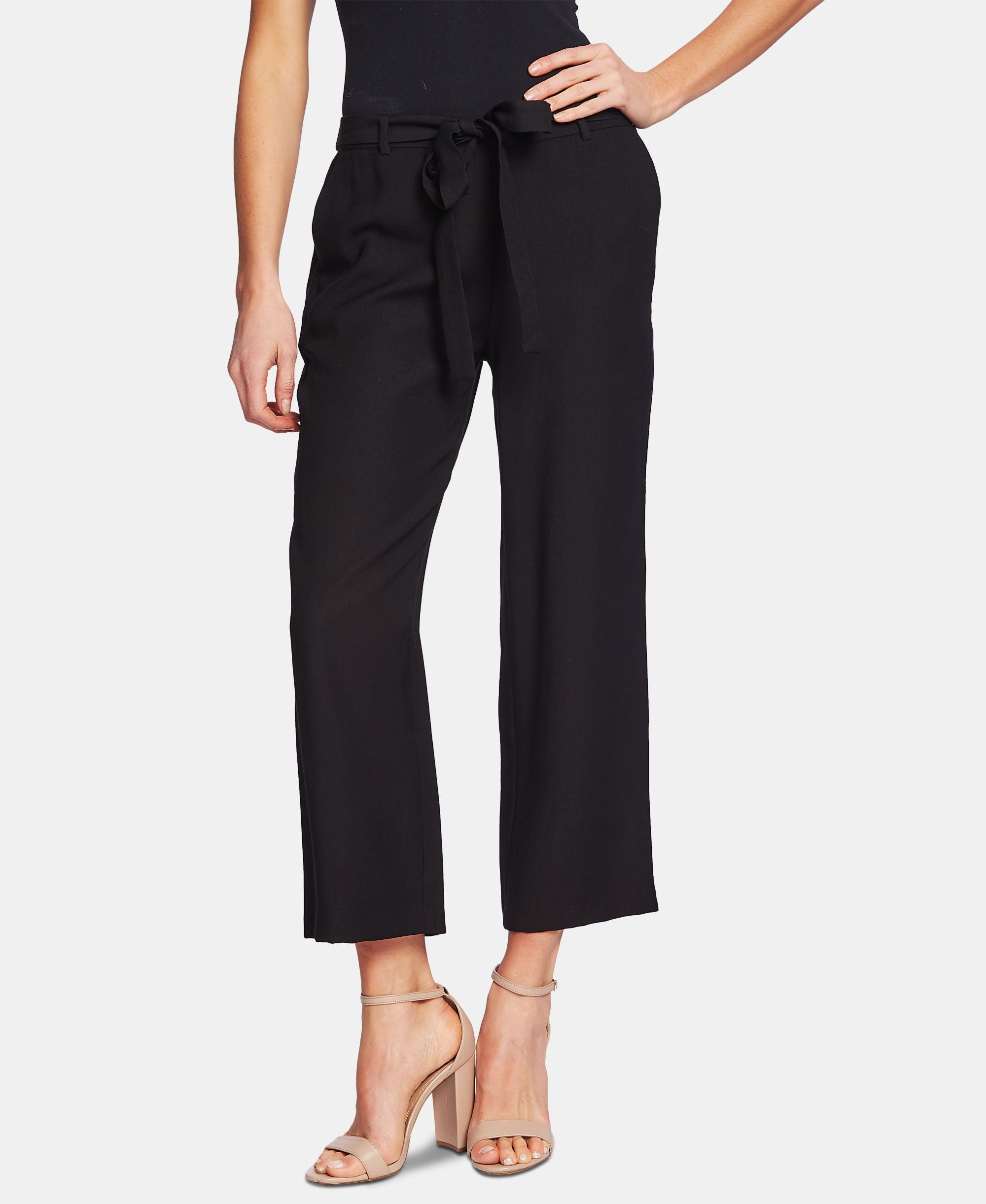 Cece Wide Leg Belted Pants