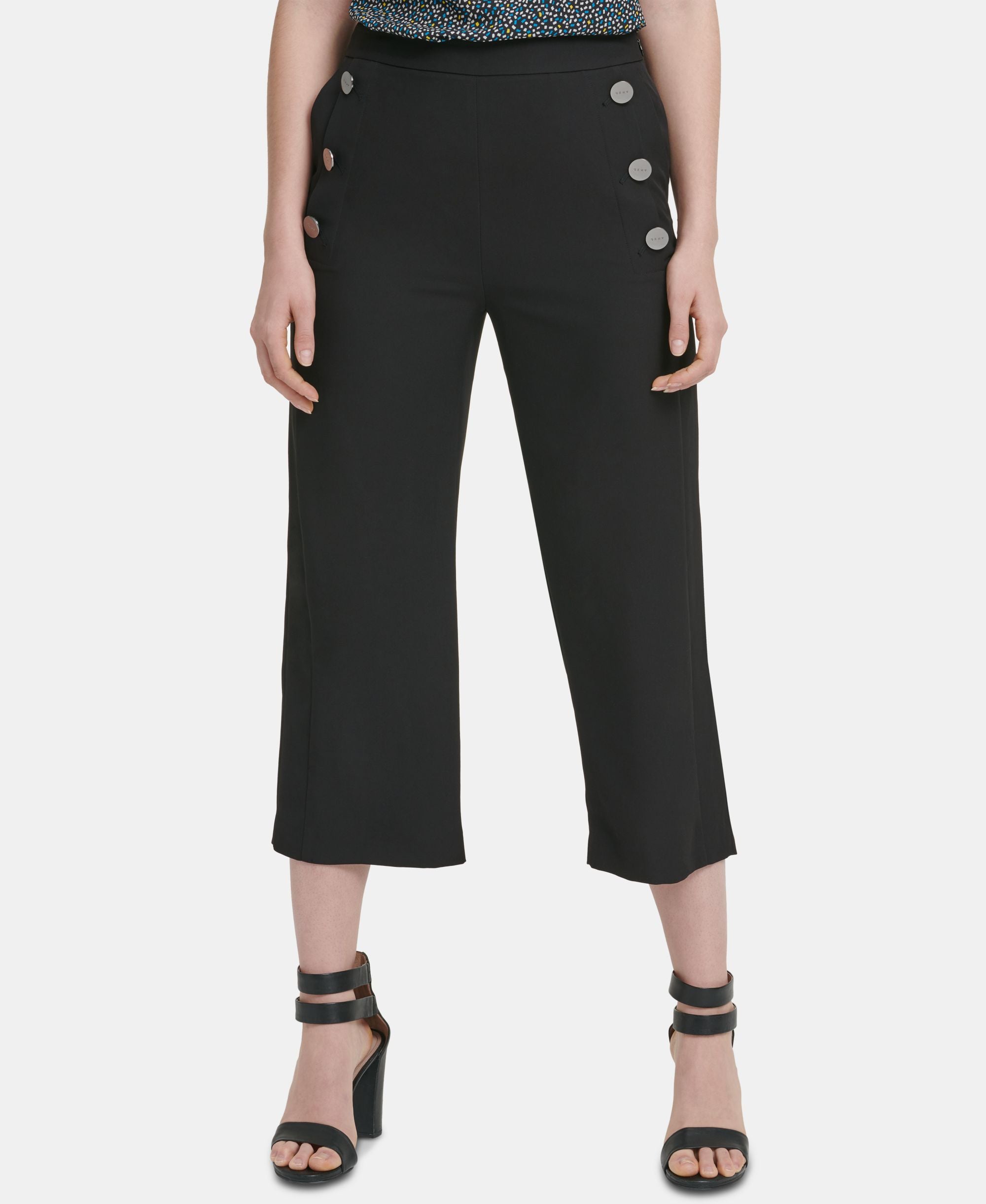 DKNY Cropped Sailor Pants