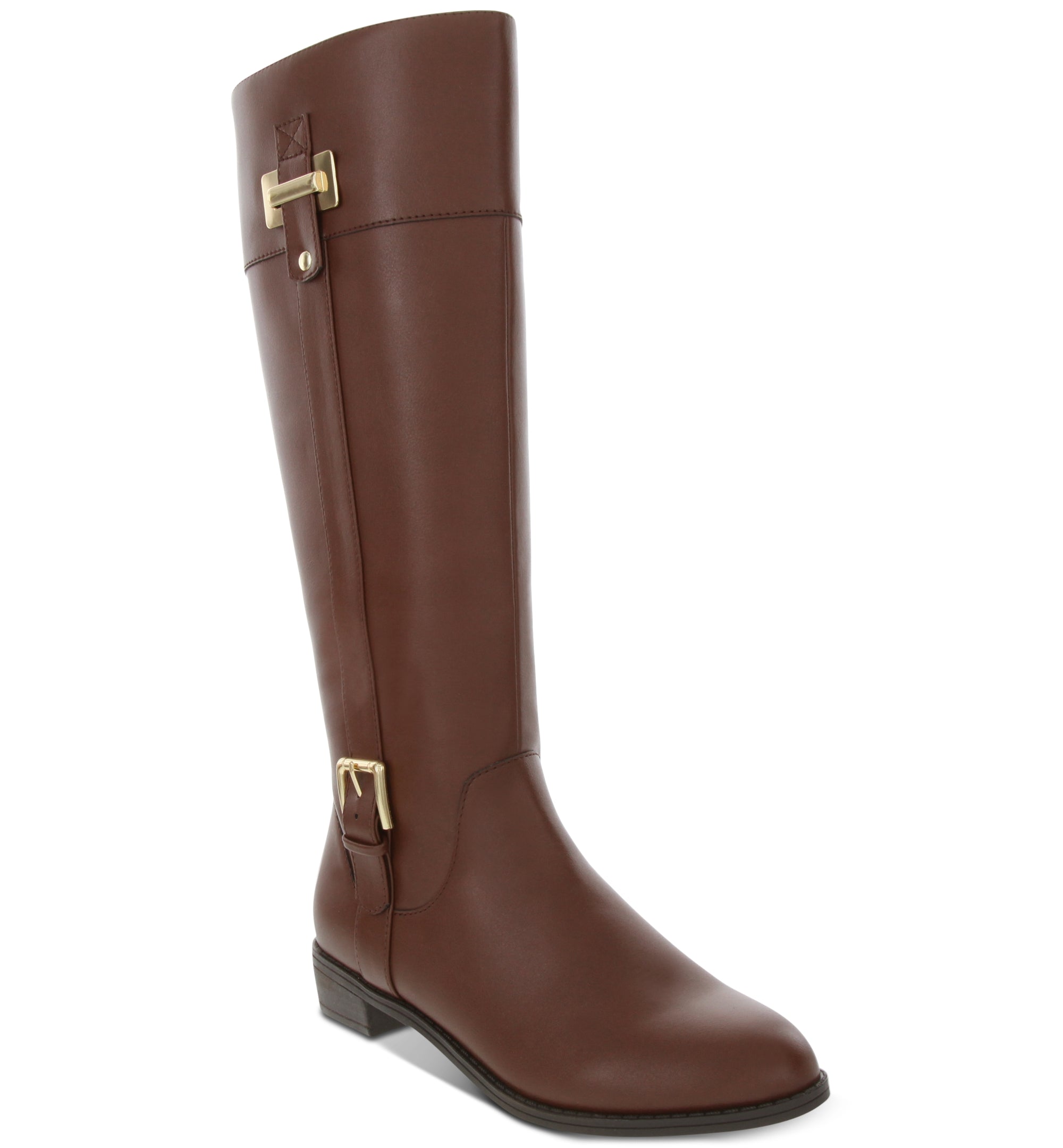 Deliee2 Wide-Calf Riding Boots