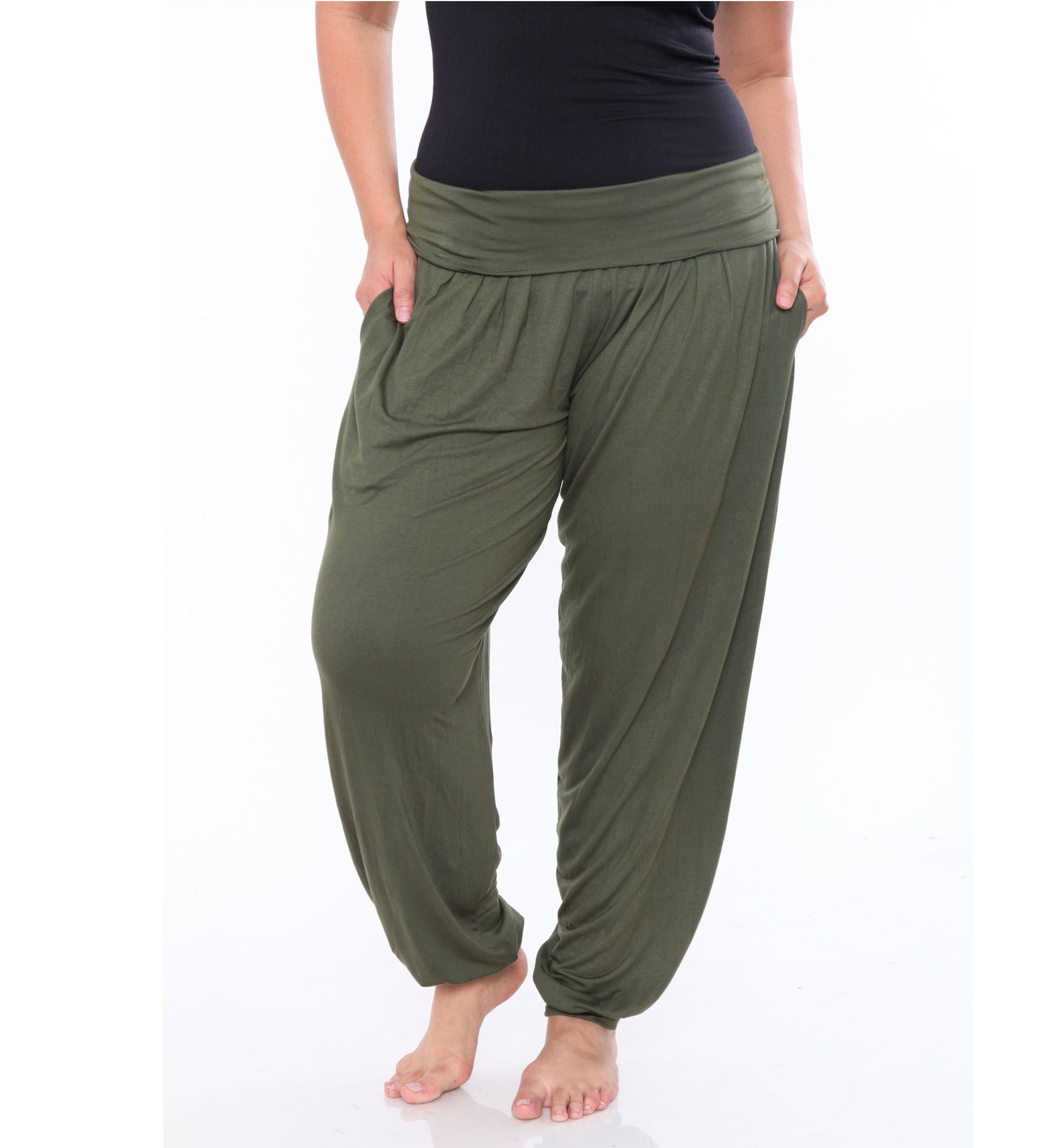 Plus Size Harem Pants