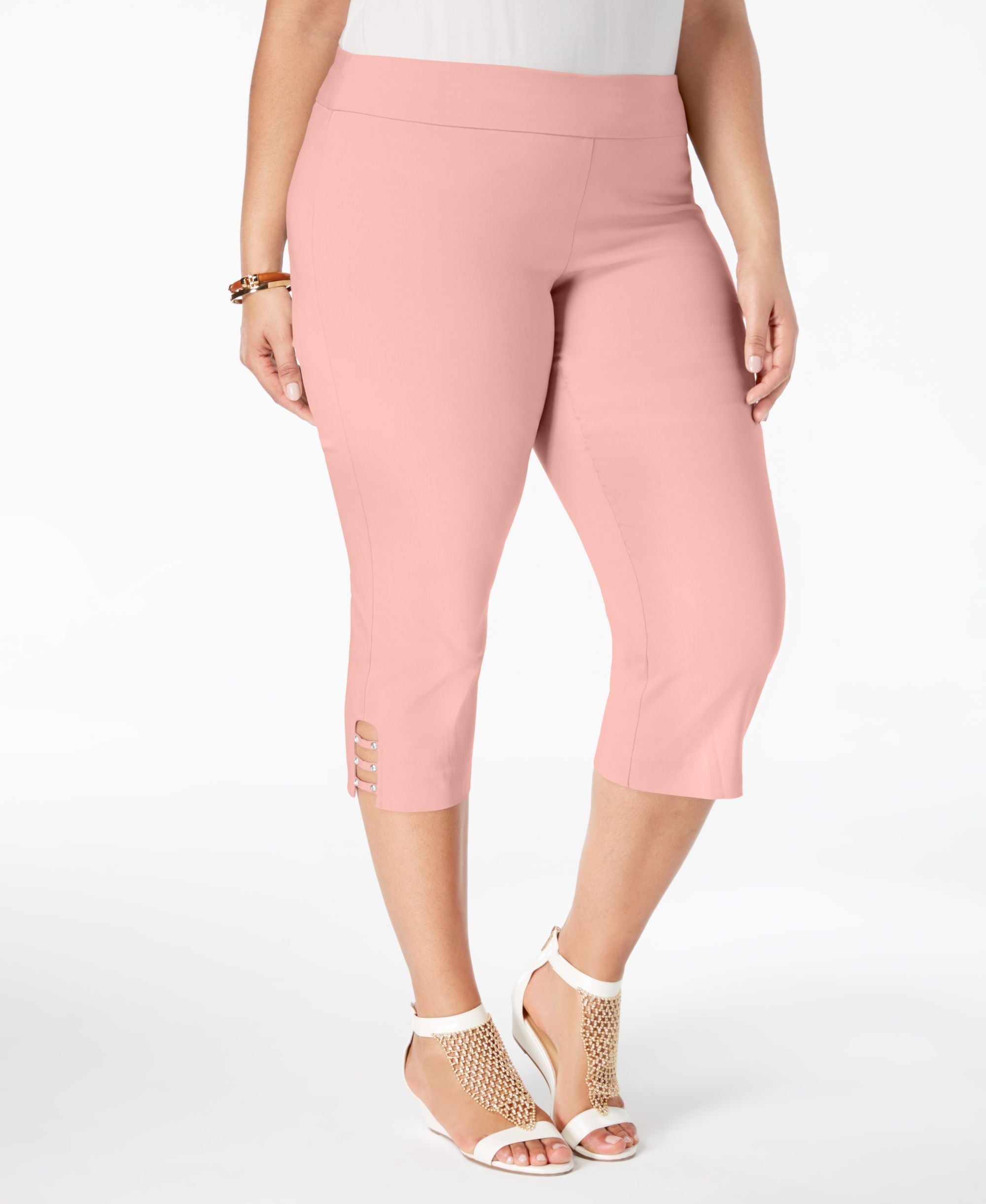 JM Collection Plus Size Capri Pants