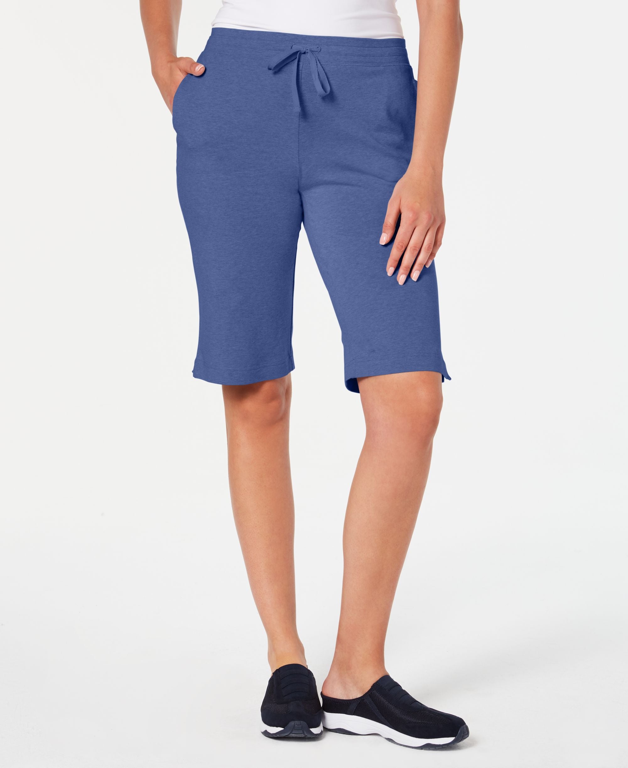 Karen Scott Pull On Knit Skimmers