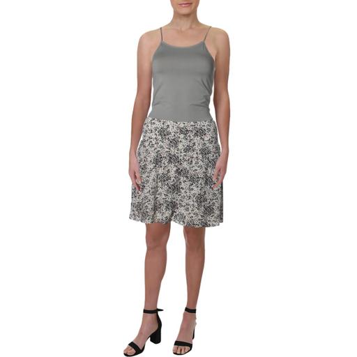 Style & Co. Womens Ruched Split Hem Maxi Skirt