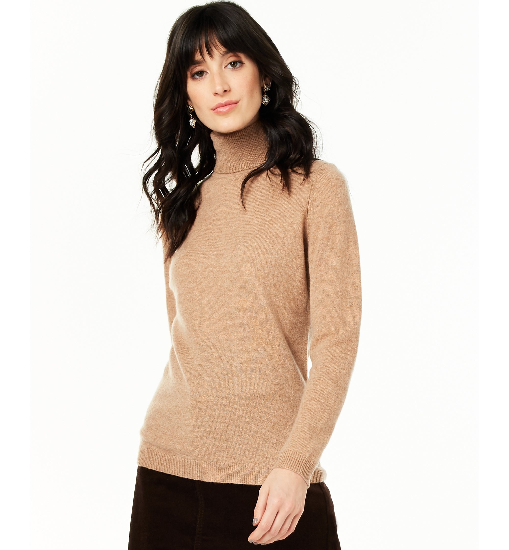 Women's 100% Cashmere Turtleneck Sweater