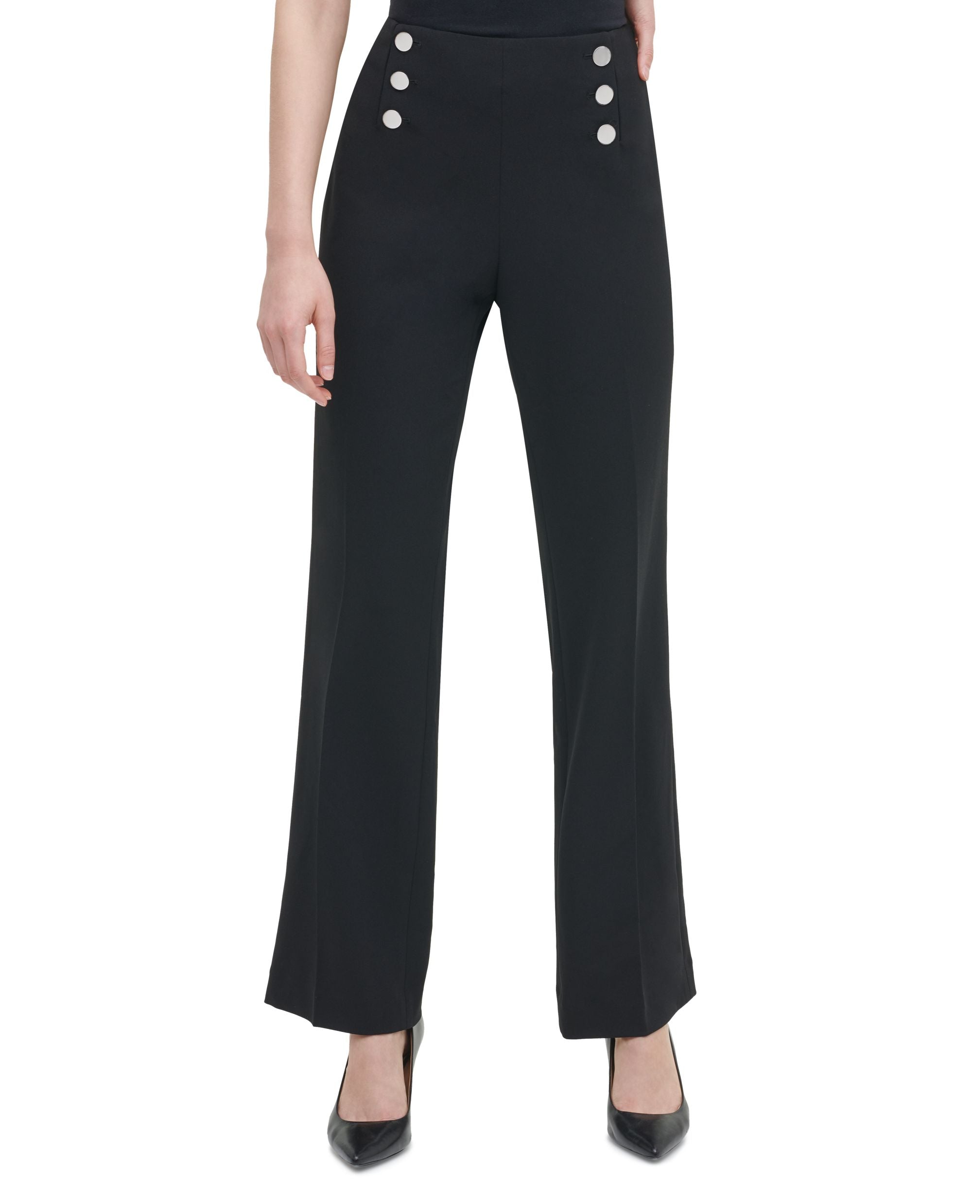 Calvin Klein Wide Leg Sailor Pants