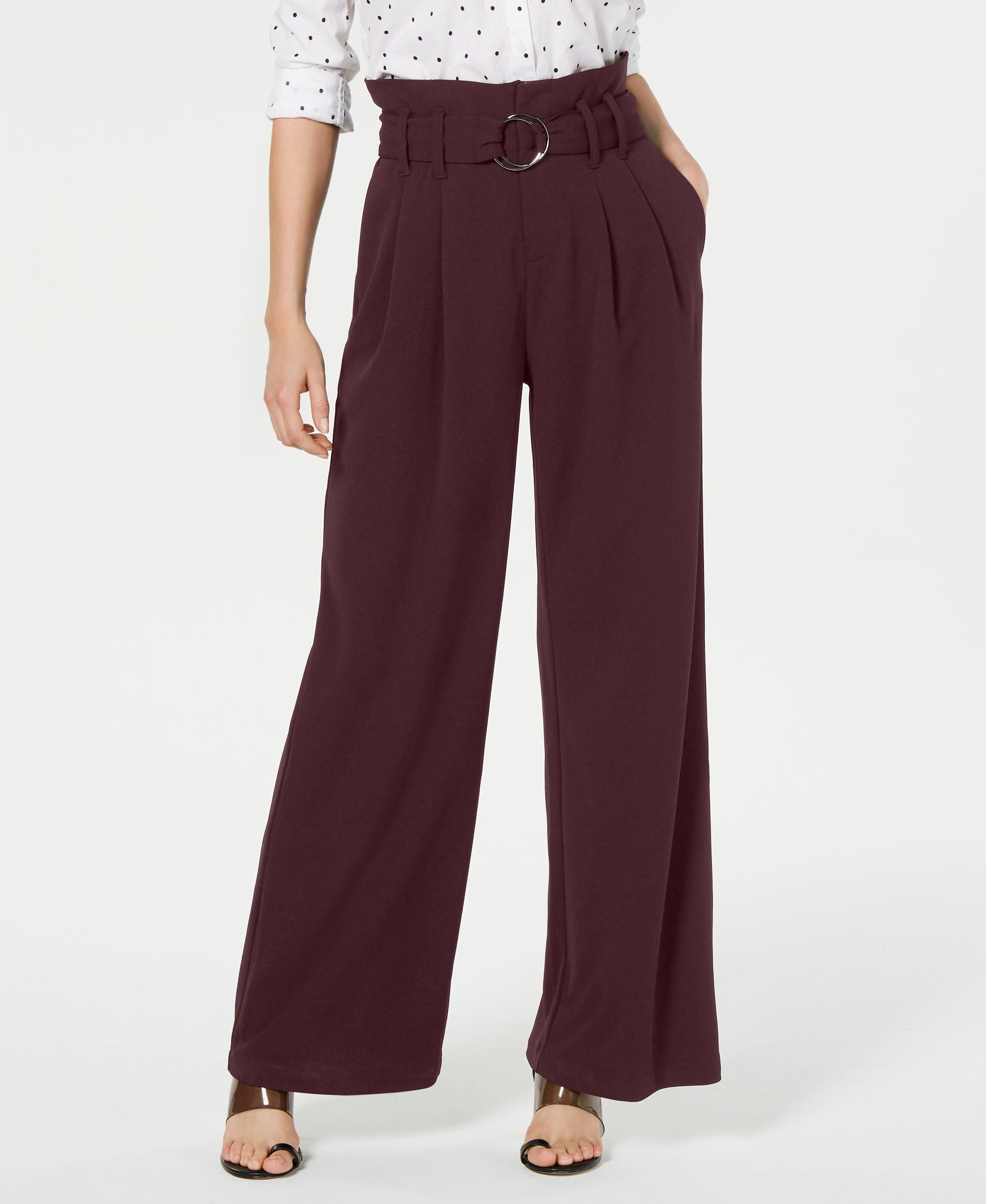 O Ring Paperbag Pants