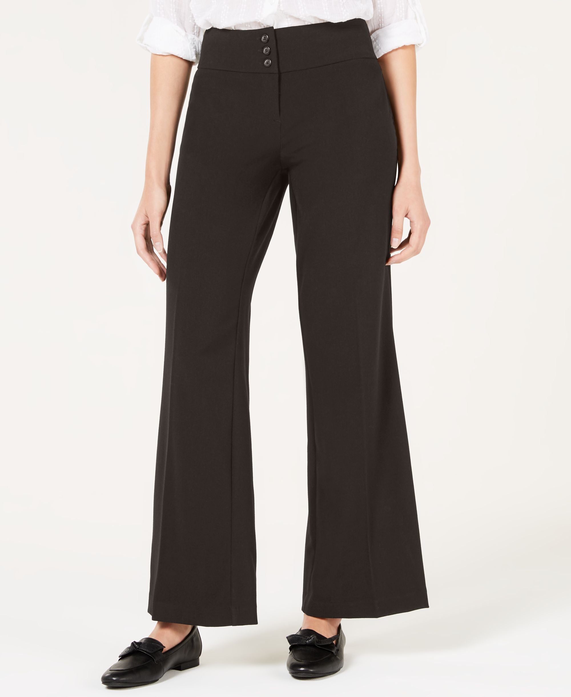Style & Co Stretch Wide Leg Pants