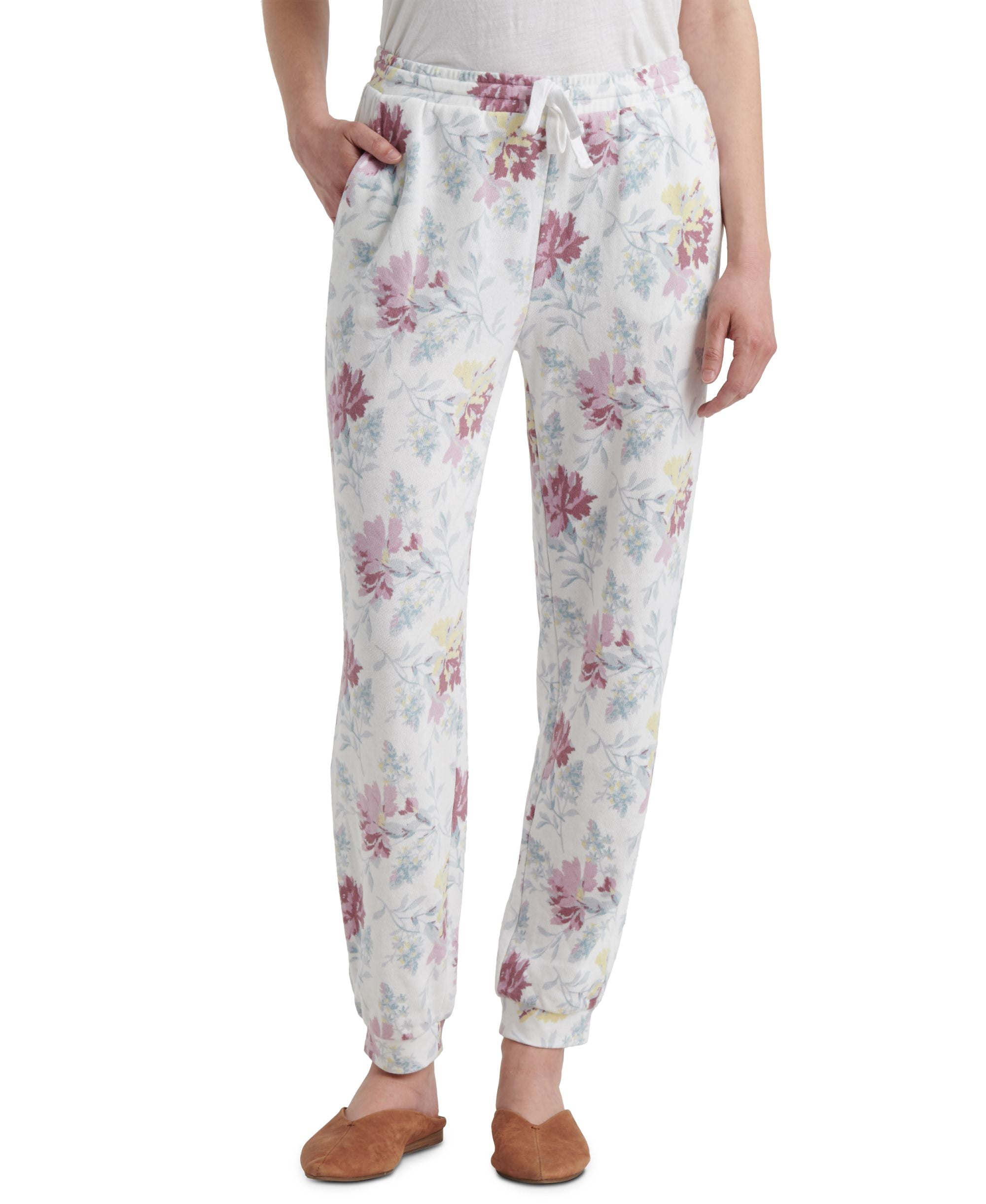 Lucky Brand Floral Printed Joggers