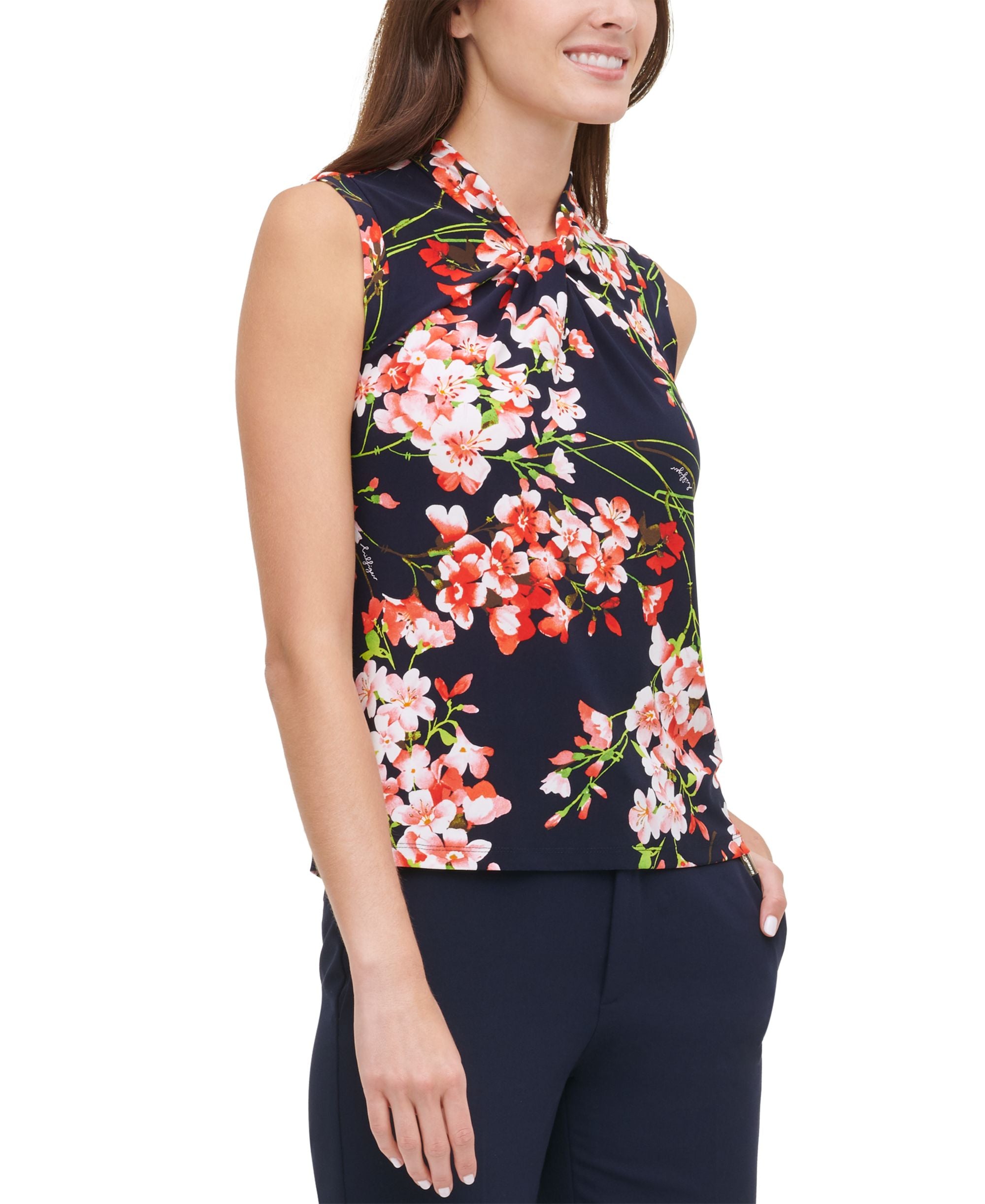 Tommy Hilfiger Floral Print Top